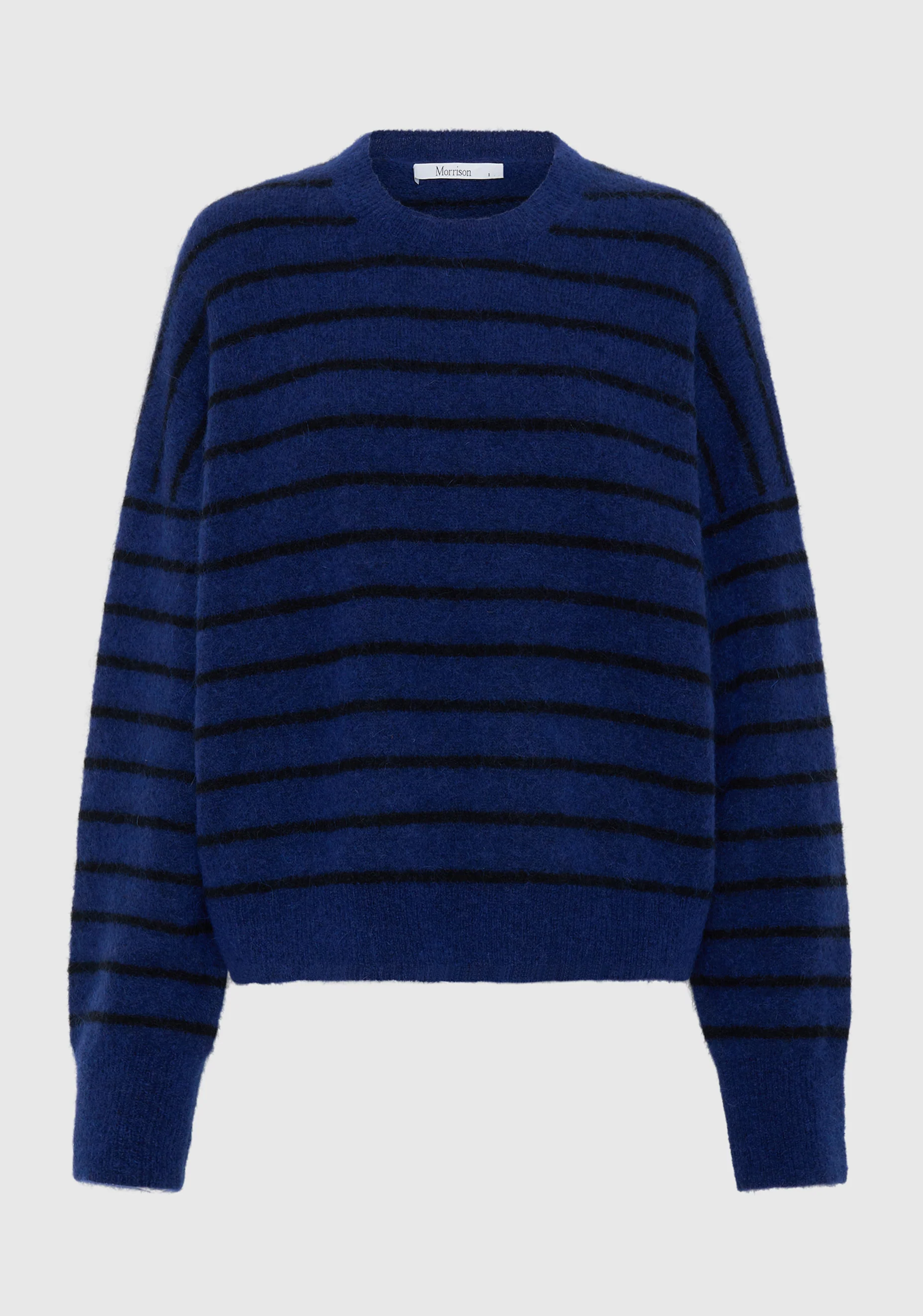 Albi Knit Pullover_Cobalt Stripe - Image 7