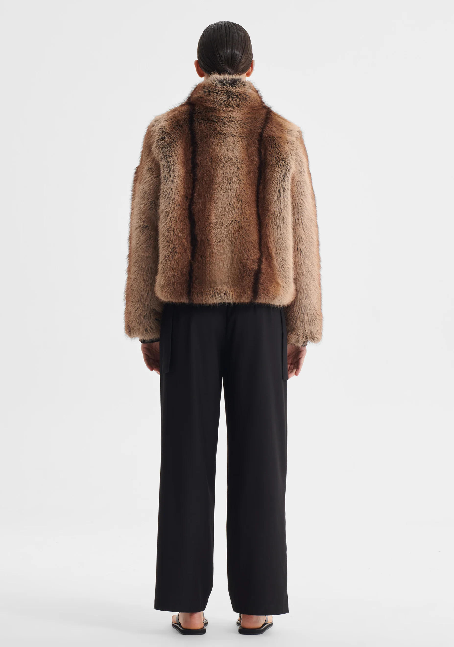 Amalia Fur Jacket_Tiramisu - Image 6