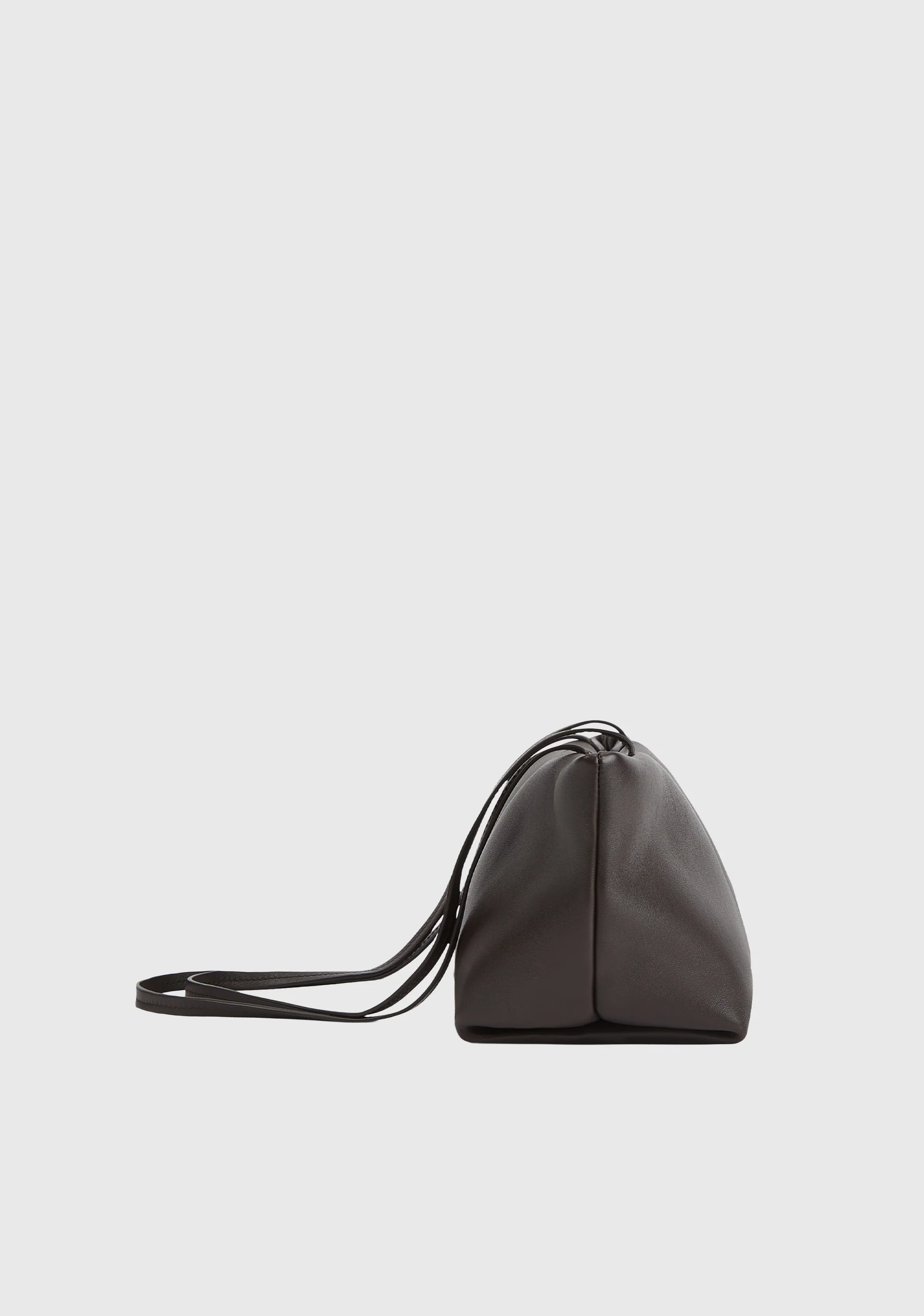 Boulevard Sling Leather Bag_Cacao - Image 4