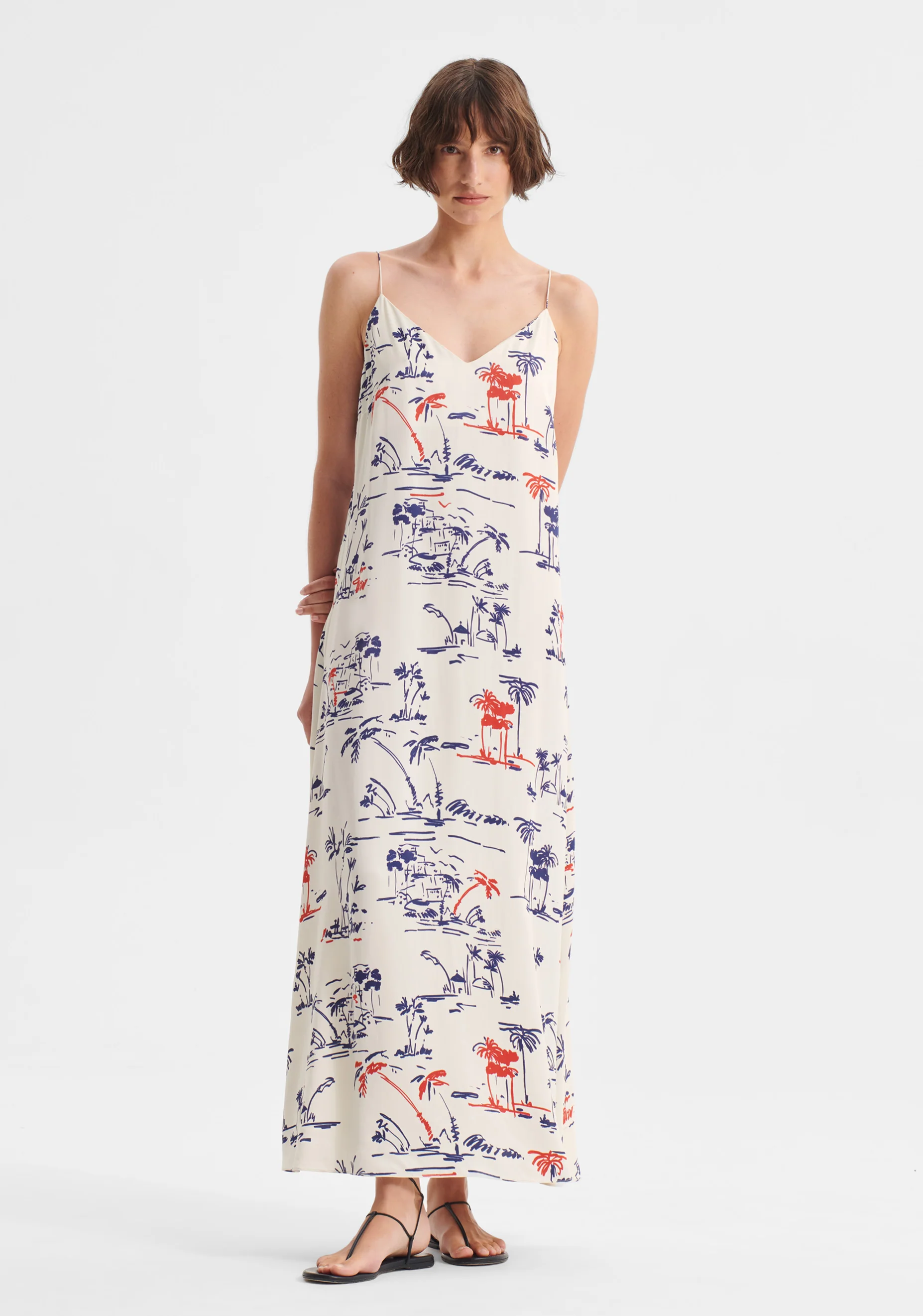 Capri Maxi Dress_Print - Image 2