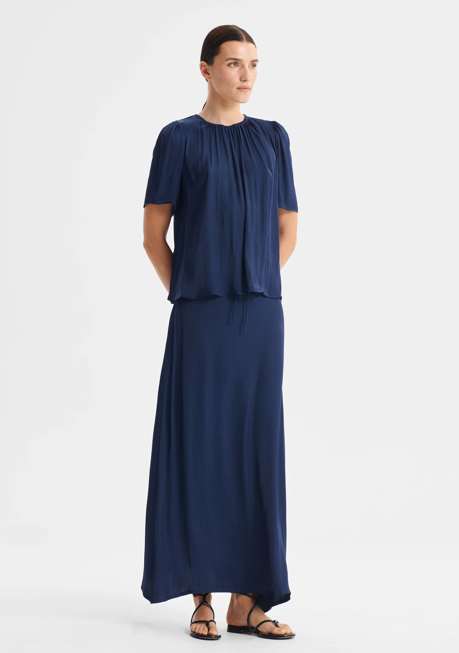 Cassidy Skirt_Navy - Image 5