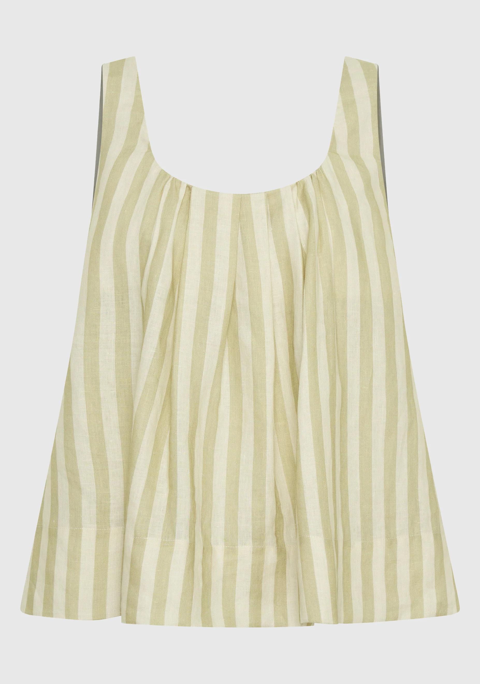 Cybil Linen Top_Stripe - Image 6
