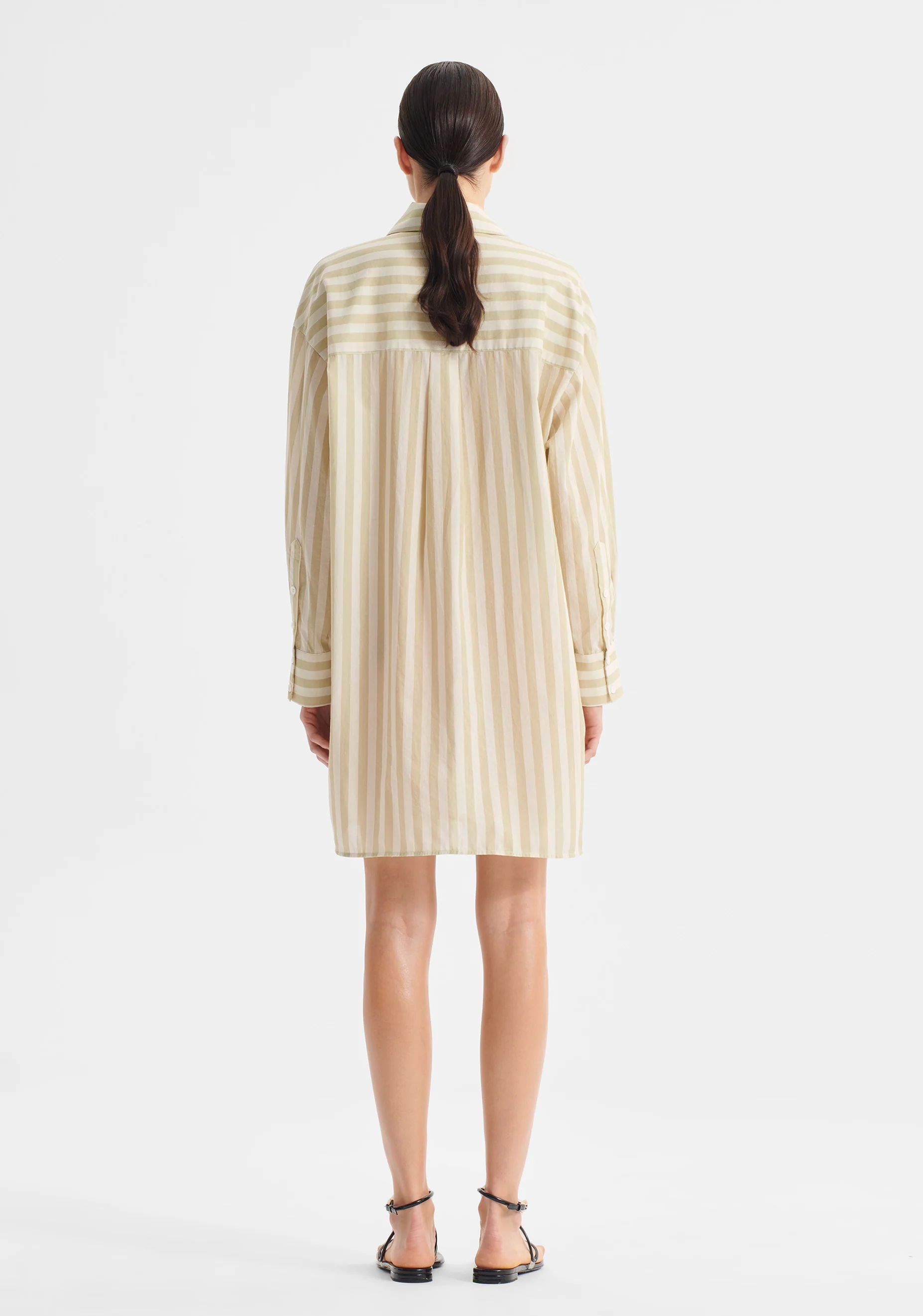 Cybil Shirt Dress_Stripe - Image 5