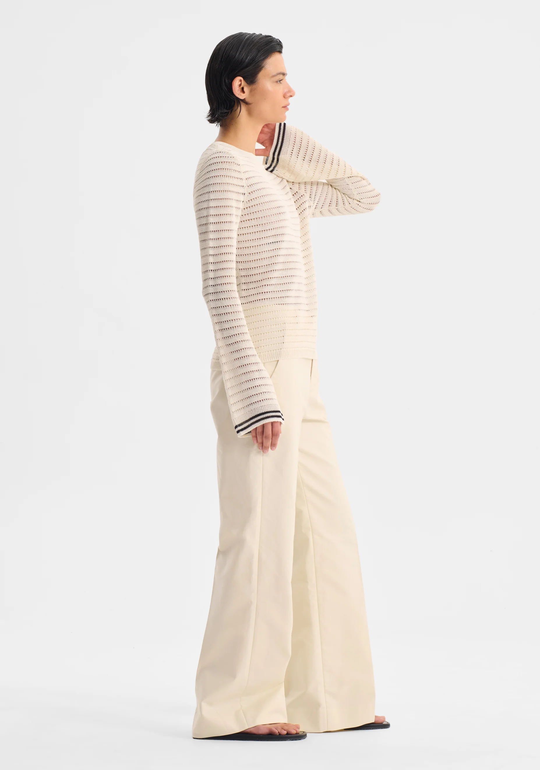 Dallas Knit Pullover_Milk - Image 3