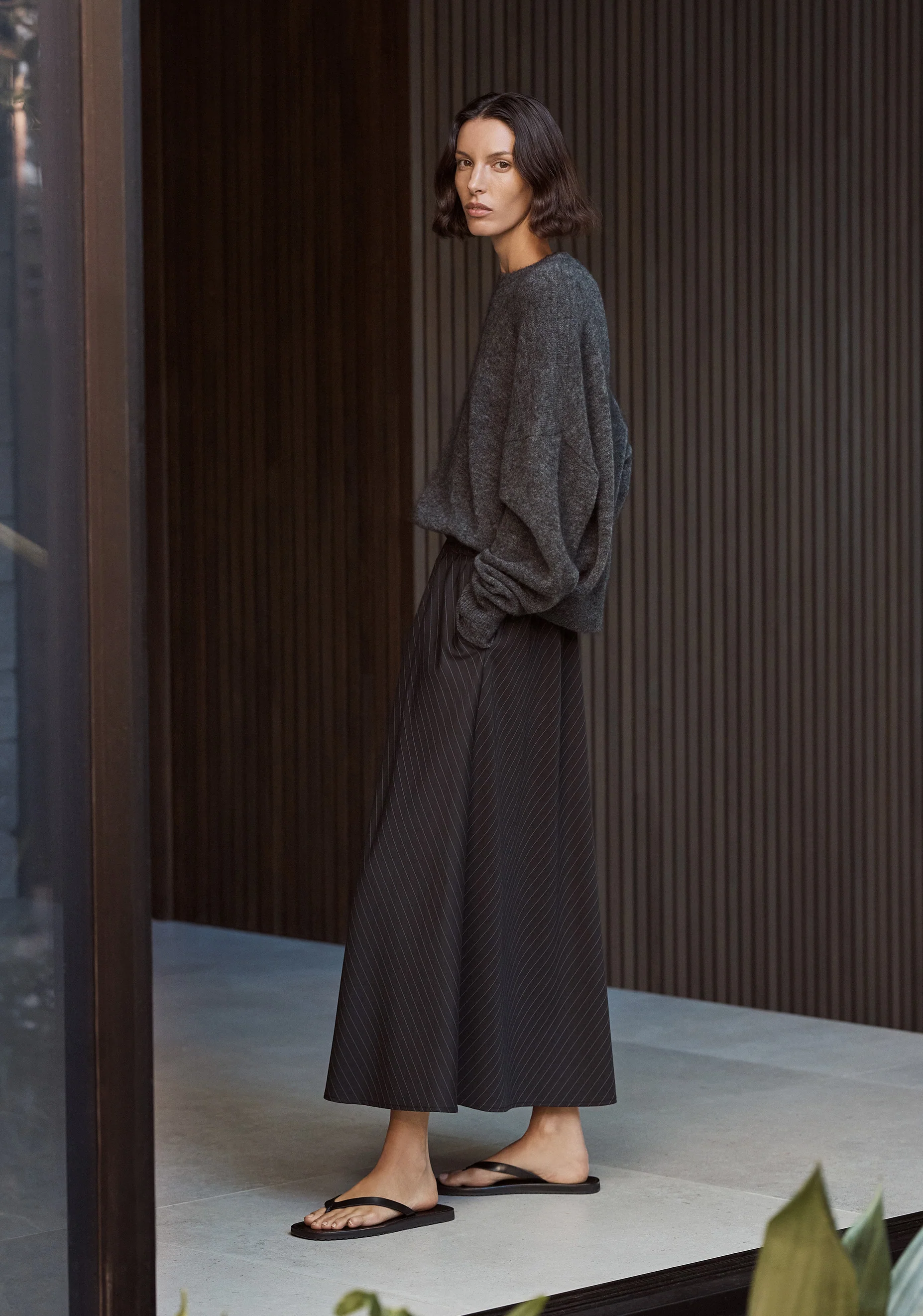 Diego Skirt_Pinstripe - Image 2
