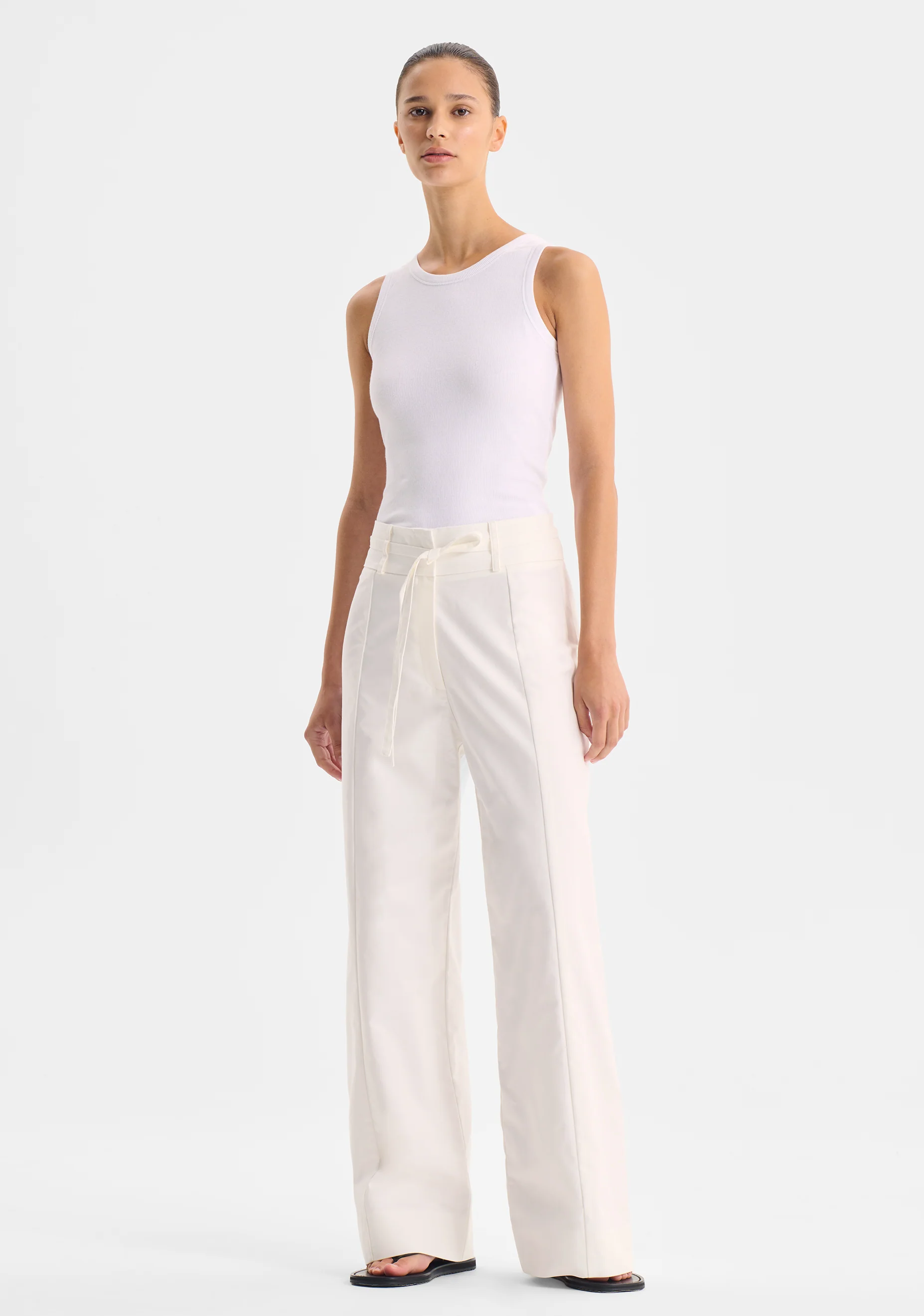 Elliott Pant_White