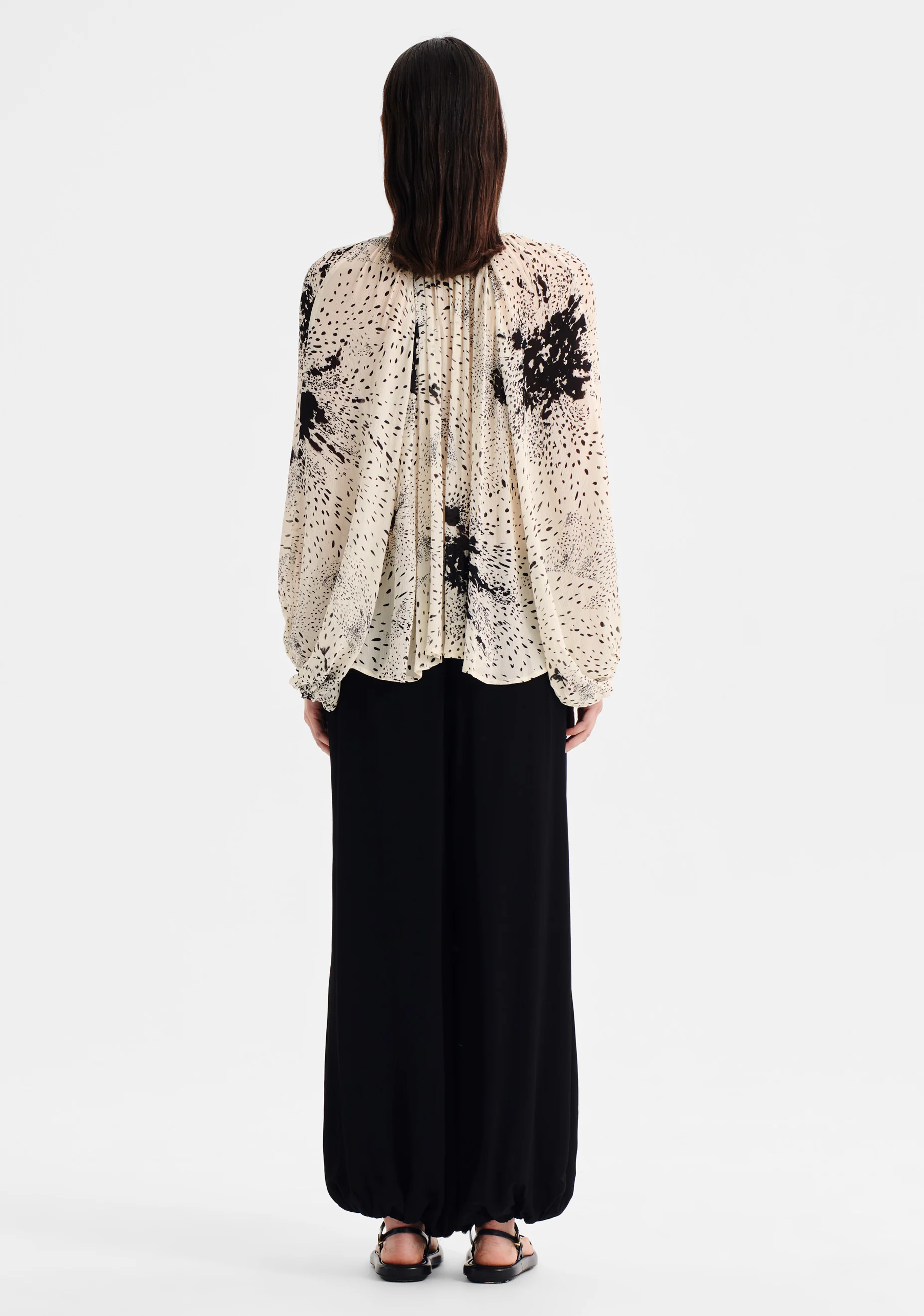 Florian Blouse_Ecru Print - Image 6