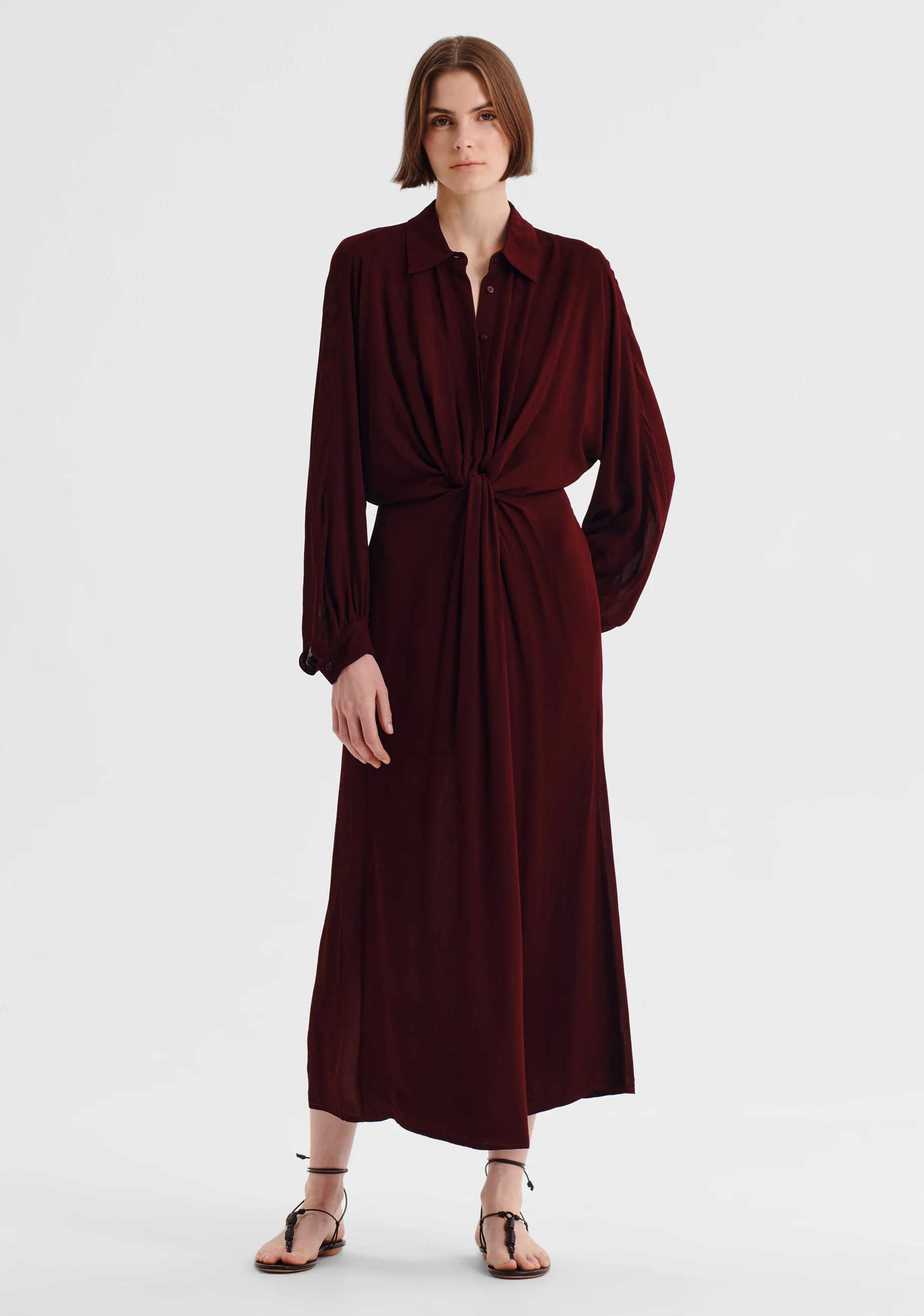 Florian Shirt Dress_Pinot - Image 3