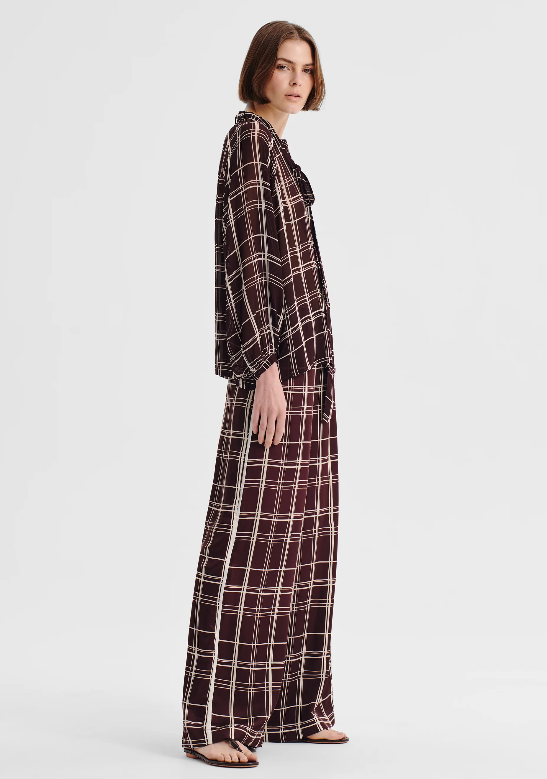 Francis Tie Blouse_Print - Image 4