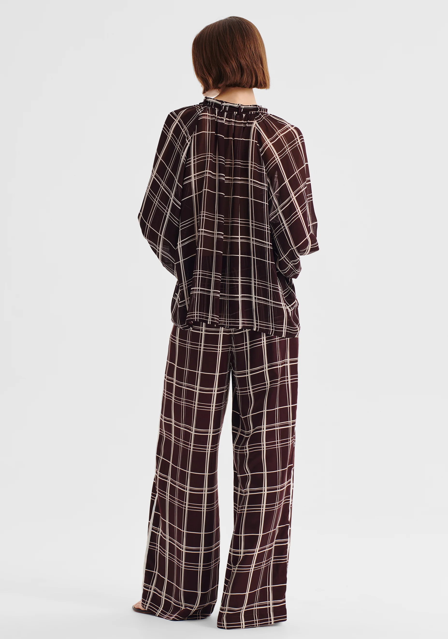 Francis Tie Blouse_Print - Image 5