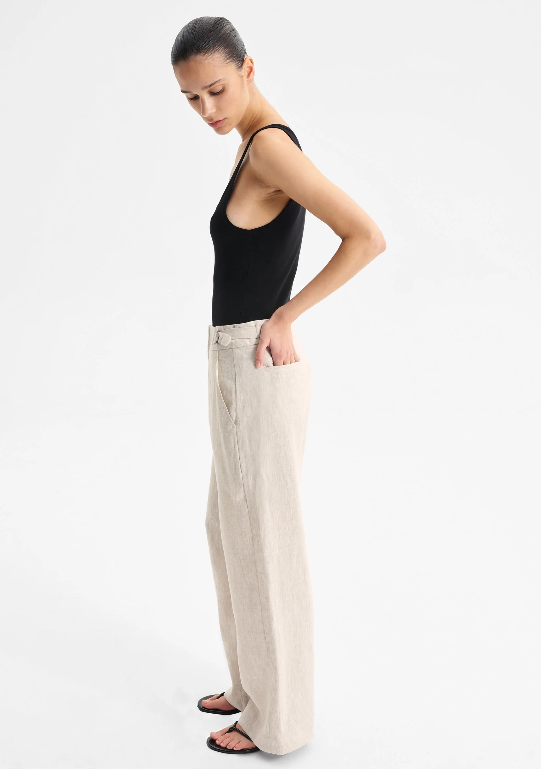 George Knit Tank_Black - Image 4