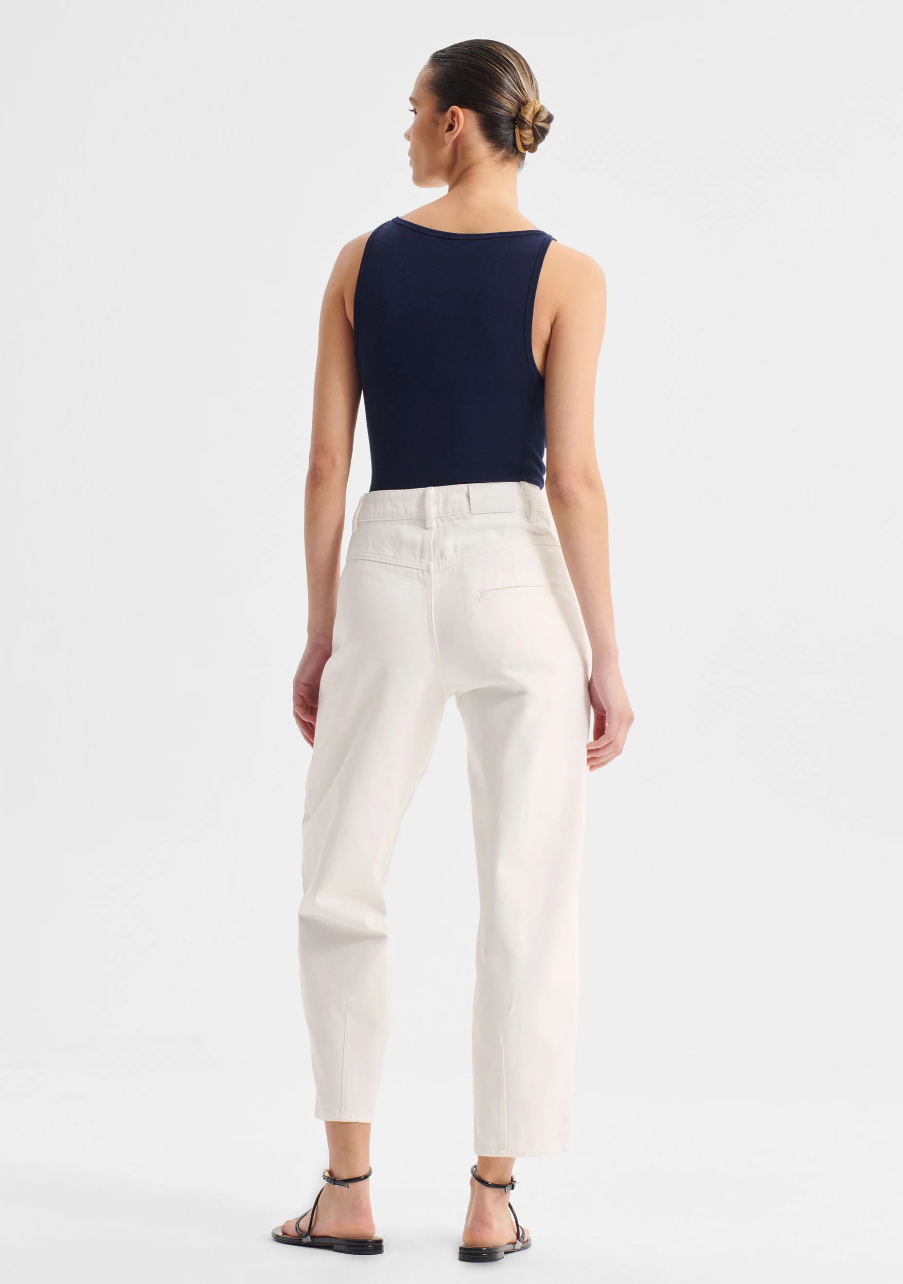 George Knit Tank Navy - Image 3
