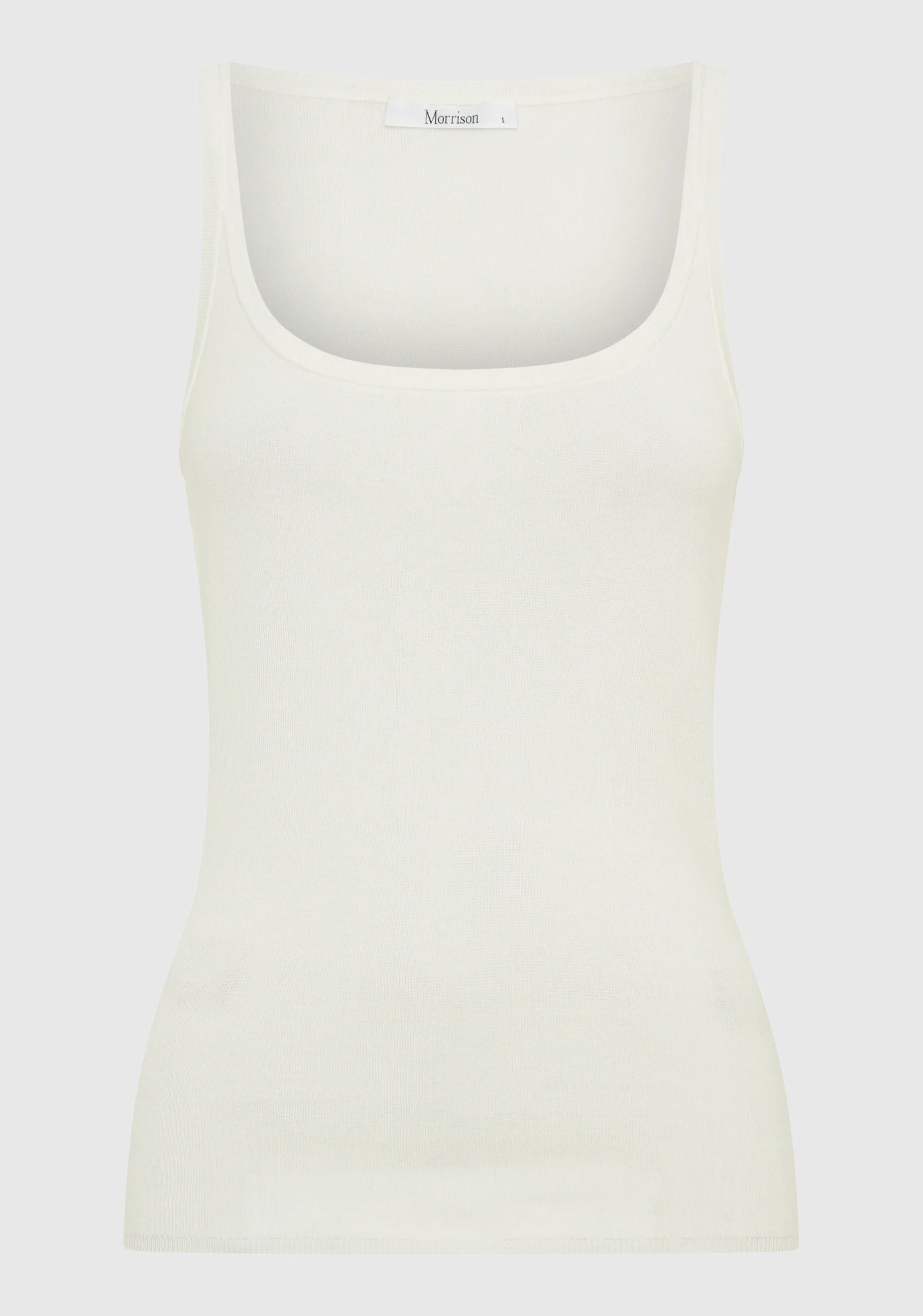 George Knit Tank White - Image 4