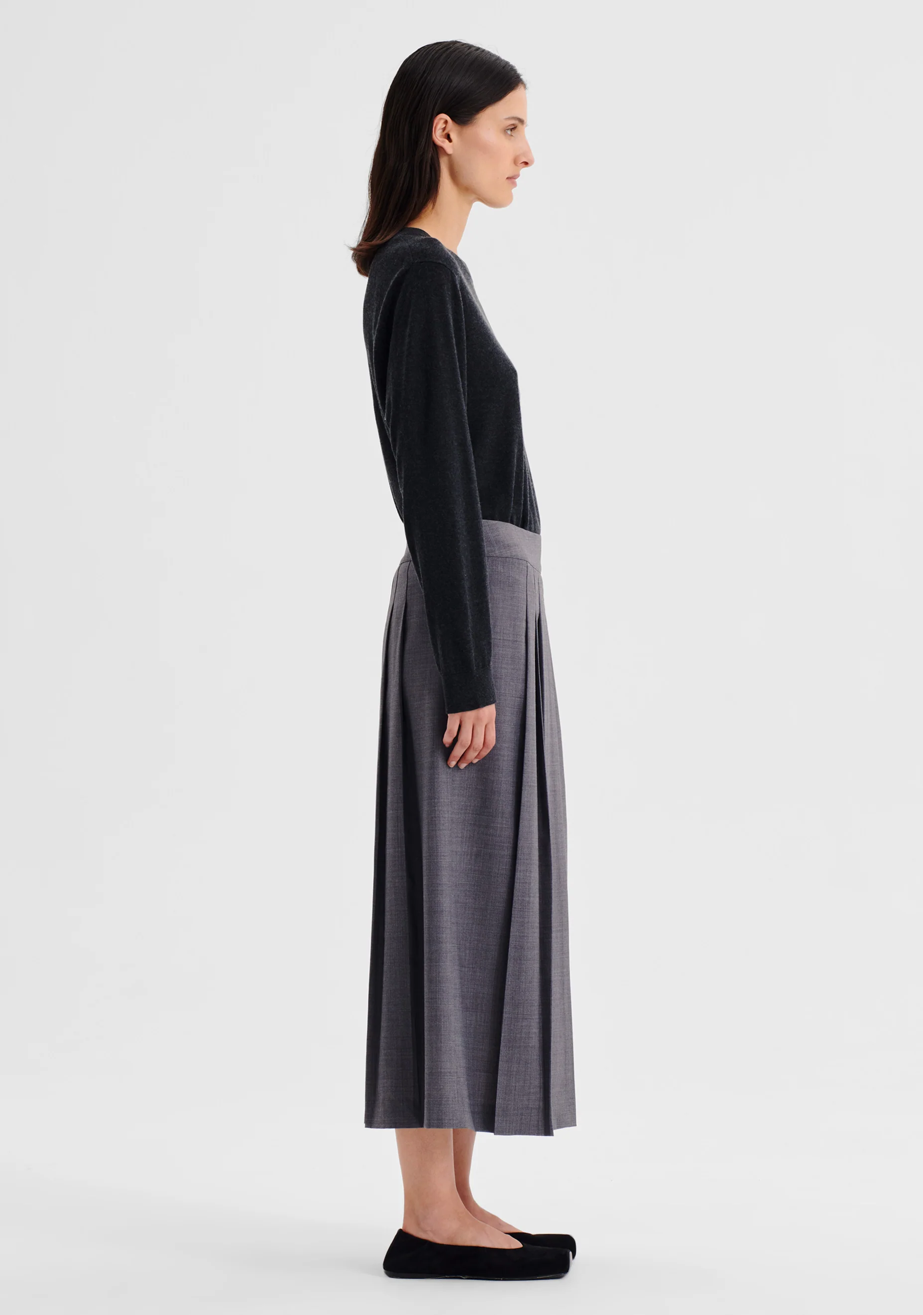 Hansel Skirt_Charcoal - Image 4