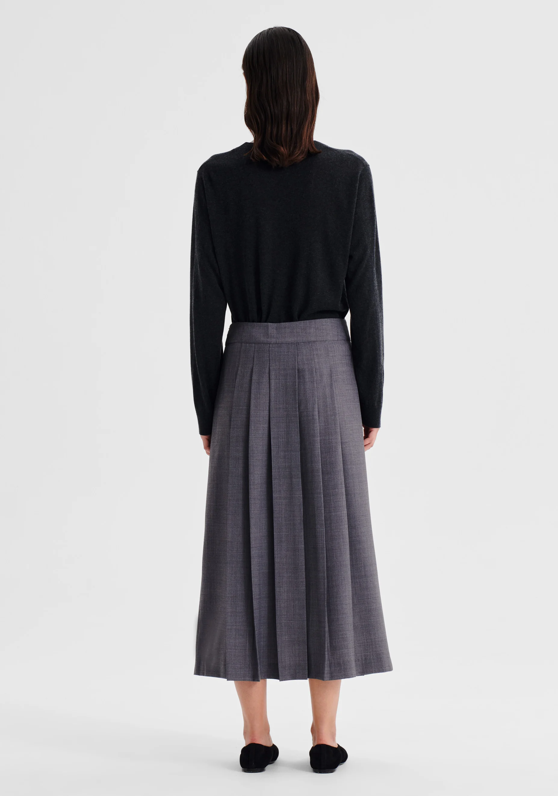 Hansel Skirt_Charcoal - Image 5