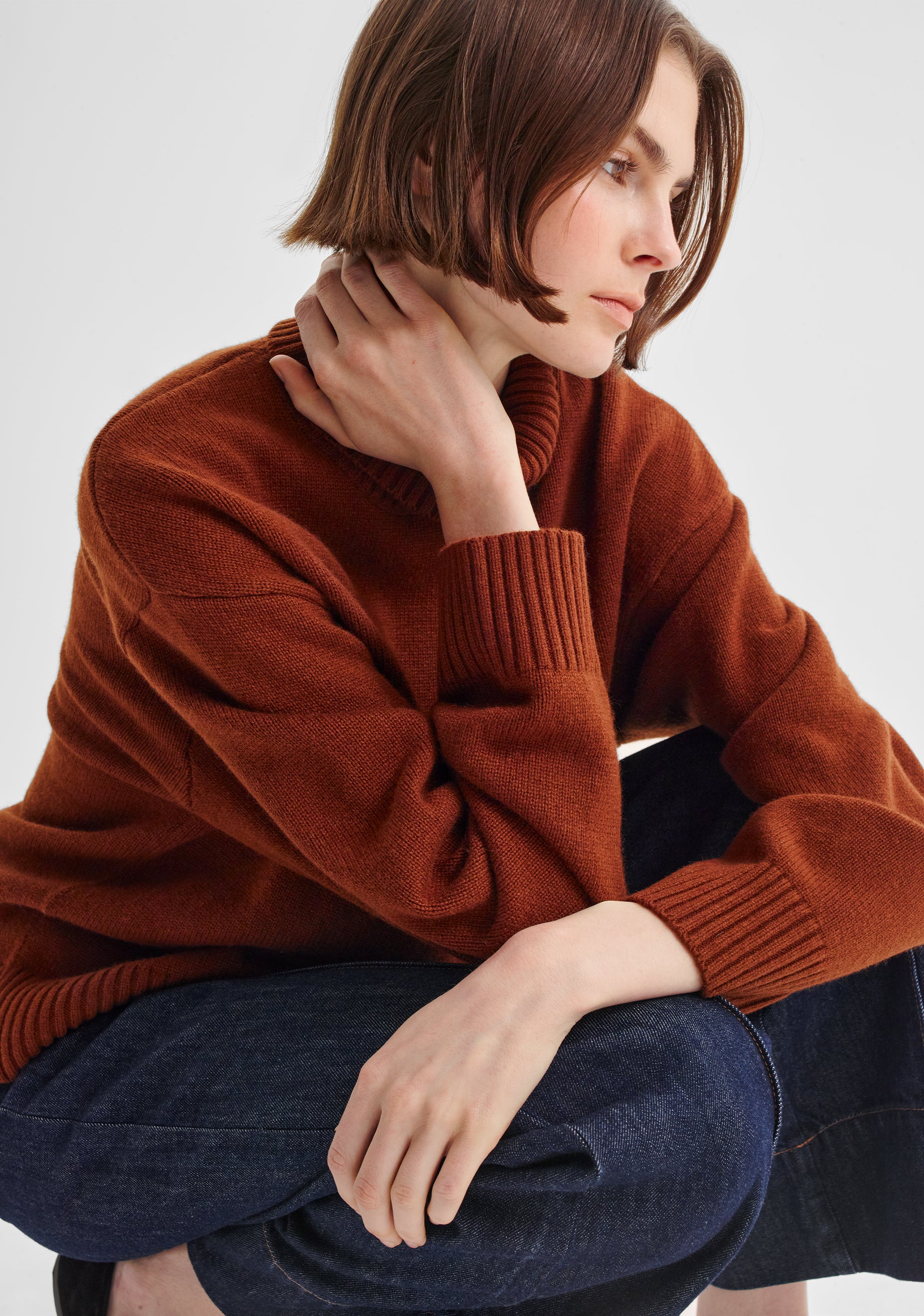Haven Knit Pullover_Toffee - Image 4