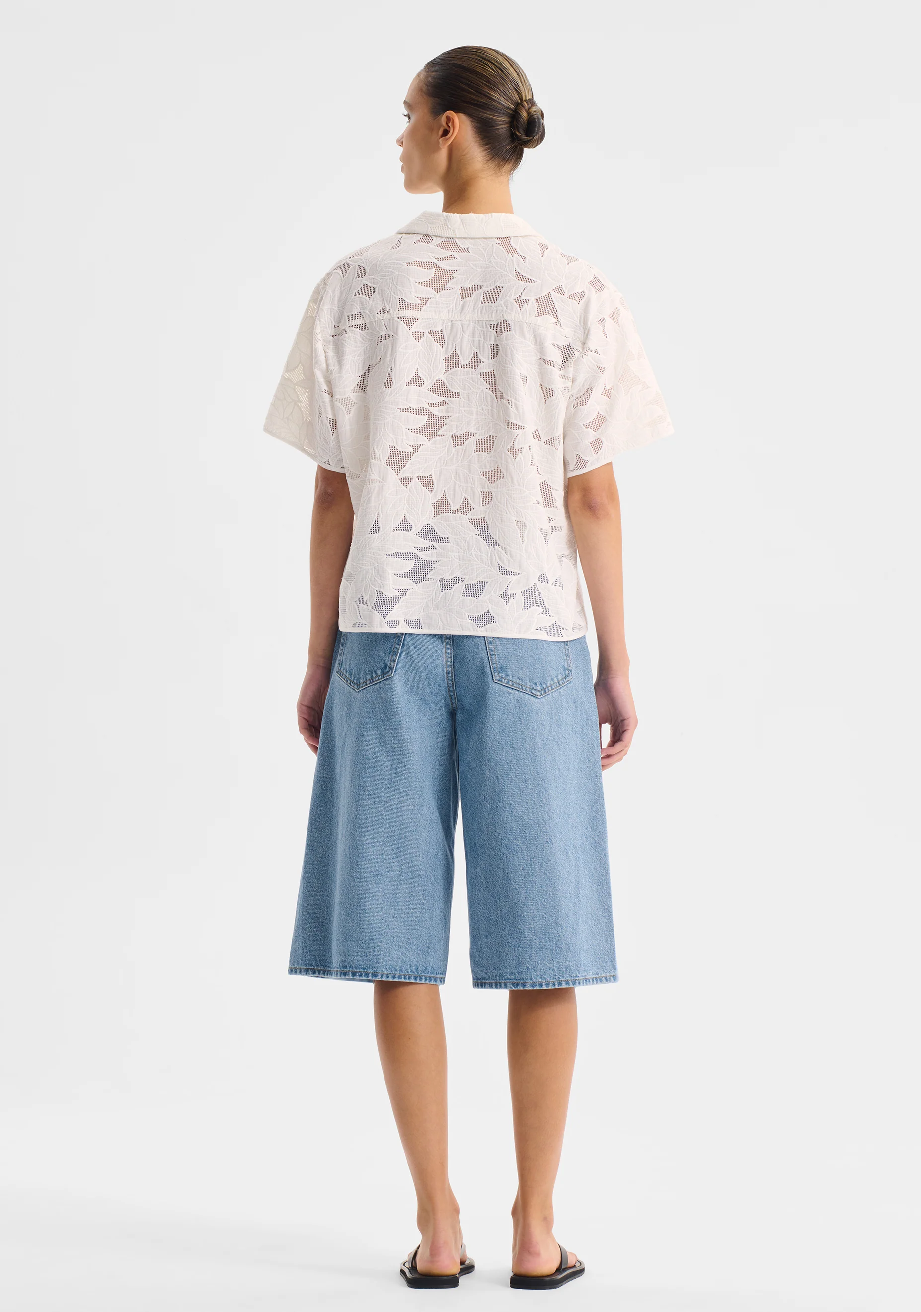 Hendrix Denim Bermuda Short_Light Blue - Image 4