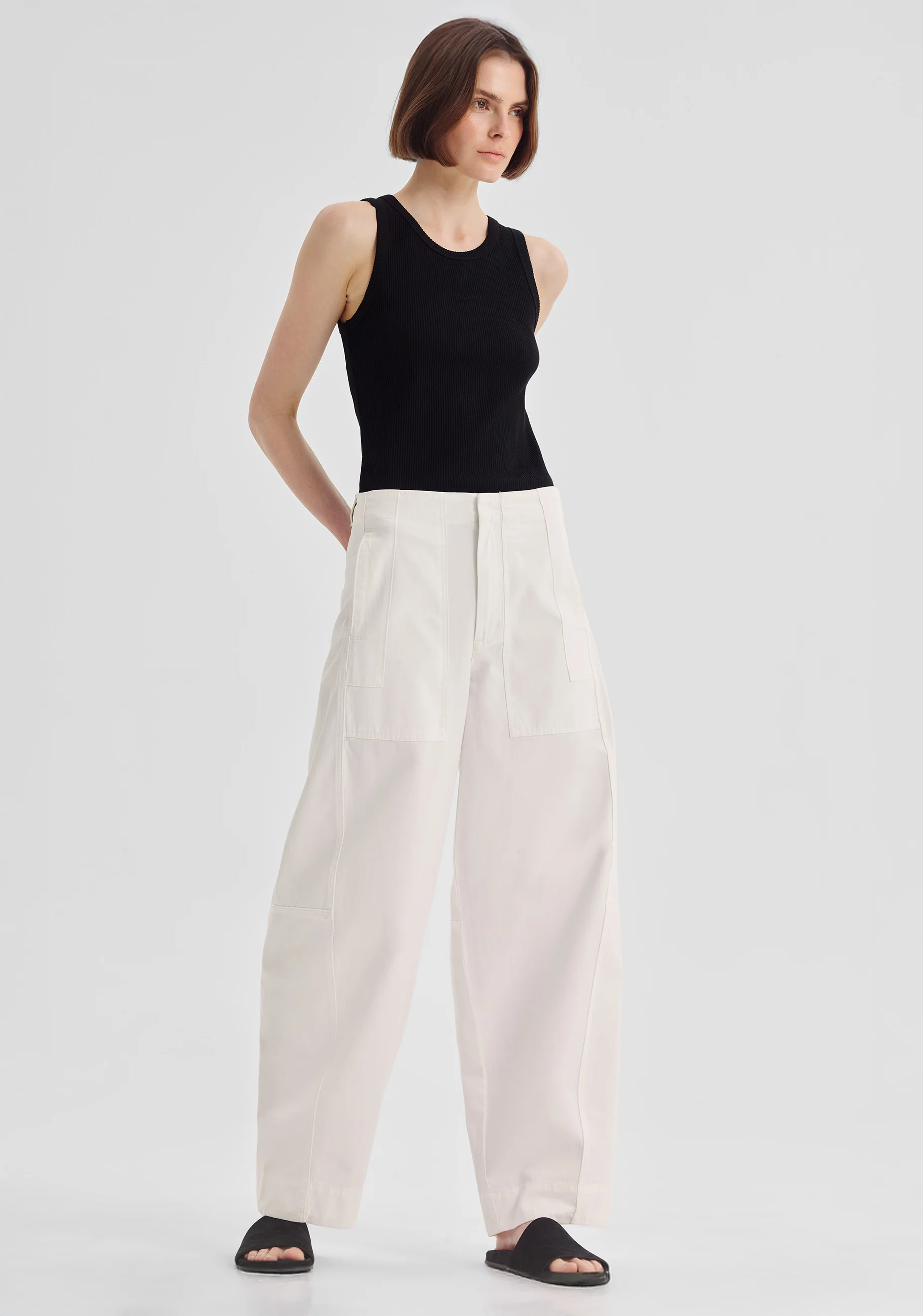 Henry Cargo Pant_White - Image 5