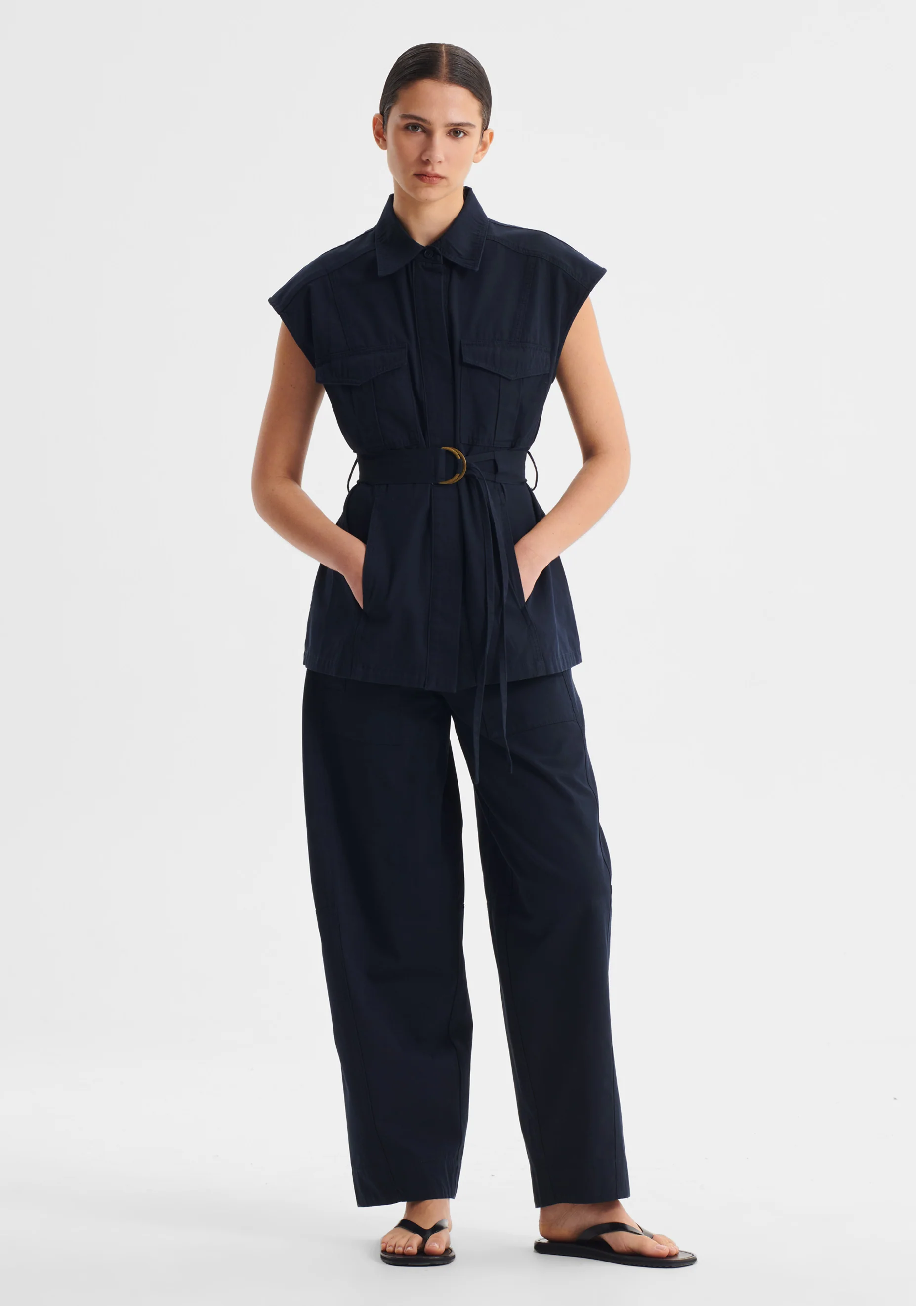 Henry Vest_Navy - Image 4