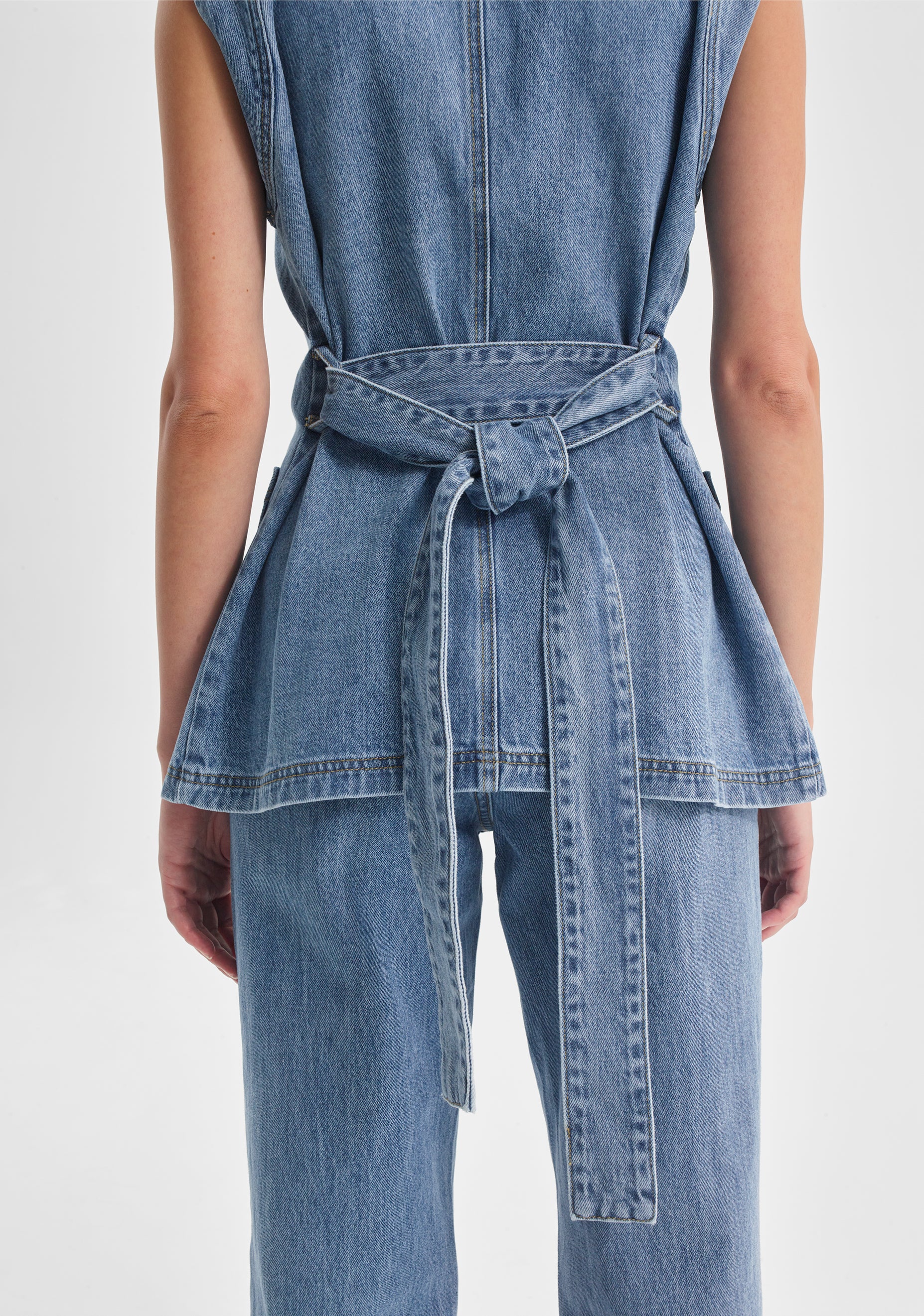 Jacque Denim Vest_Light Blue - Image 6