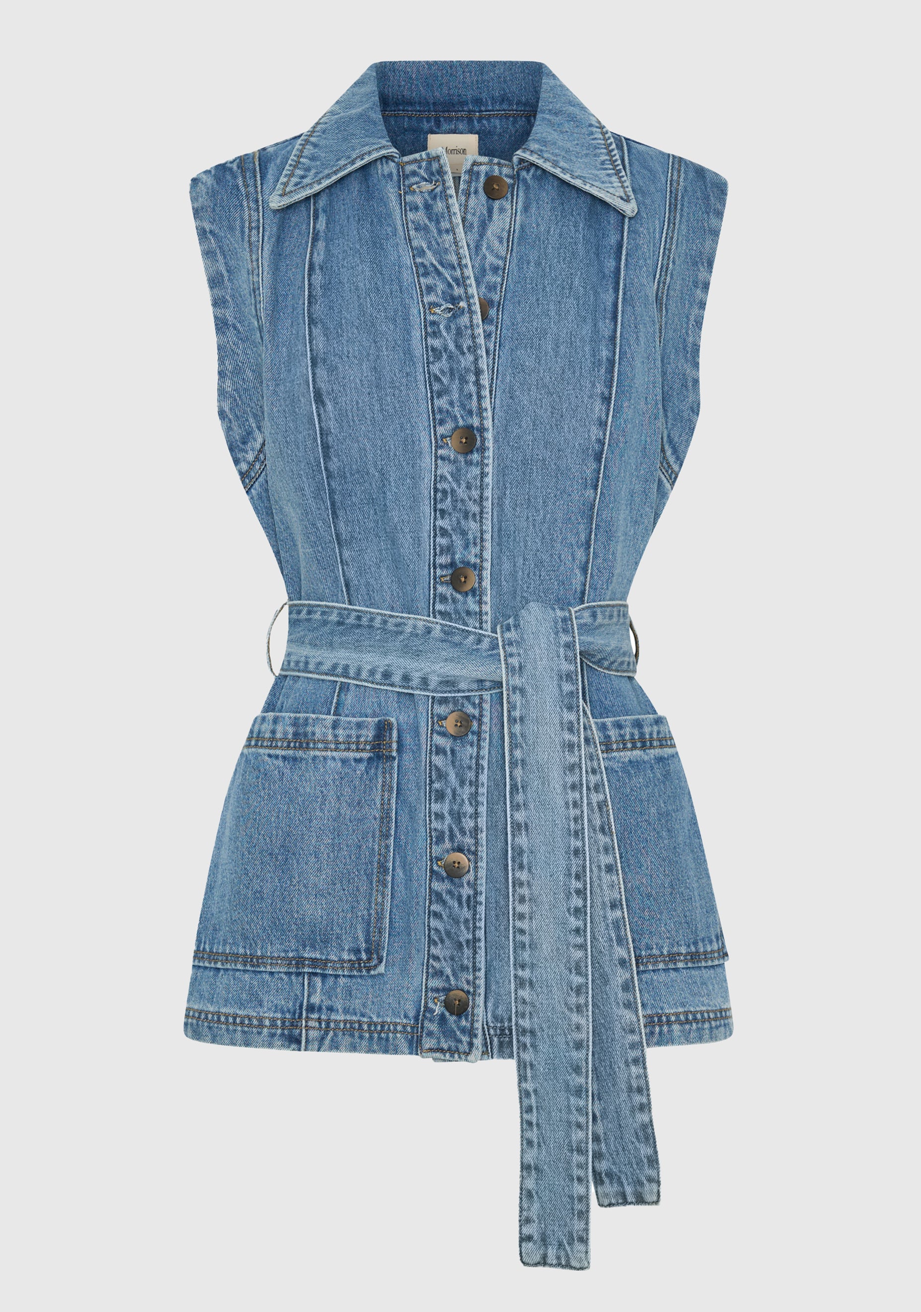 Jacque Denim Vest_Light Blue - Image 7