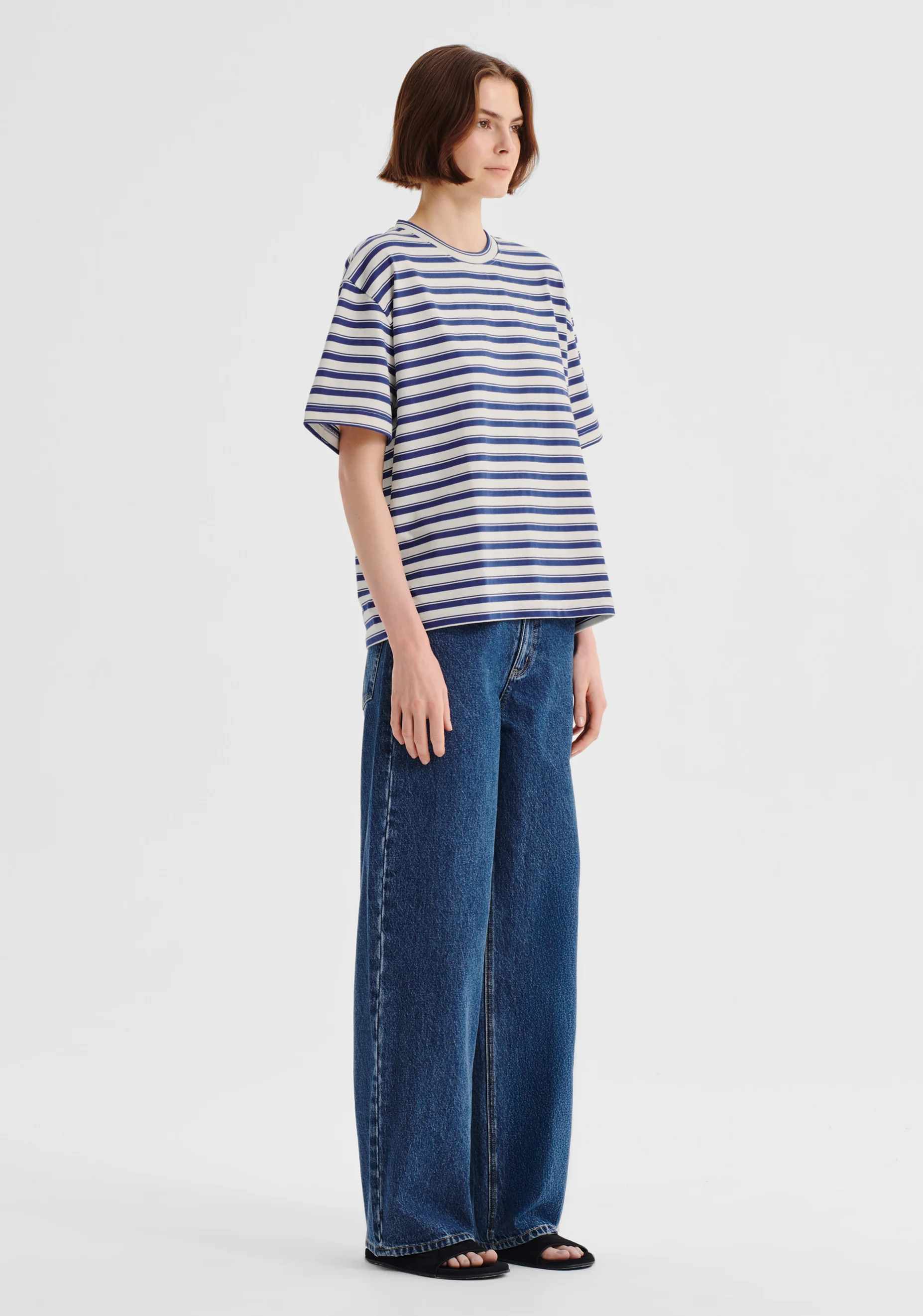 Jericho Stripe Tee_Cobalt - Image 6