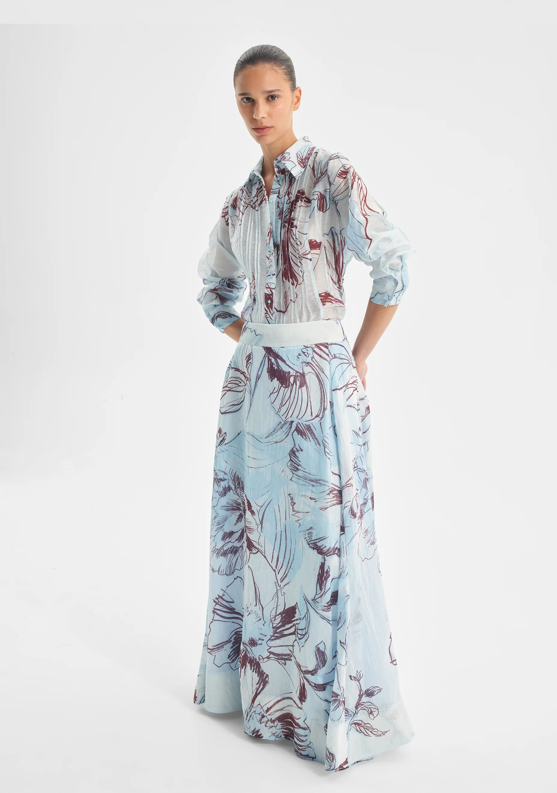 Mae Skirt_Sky - Image 2