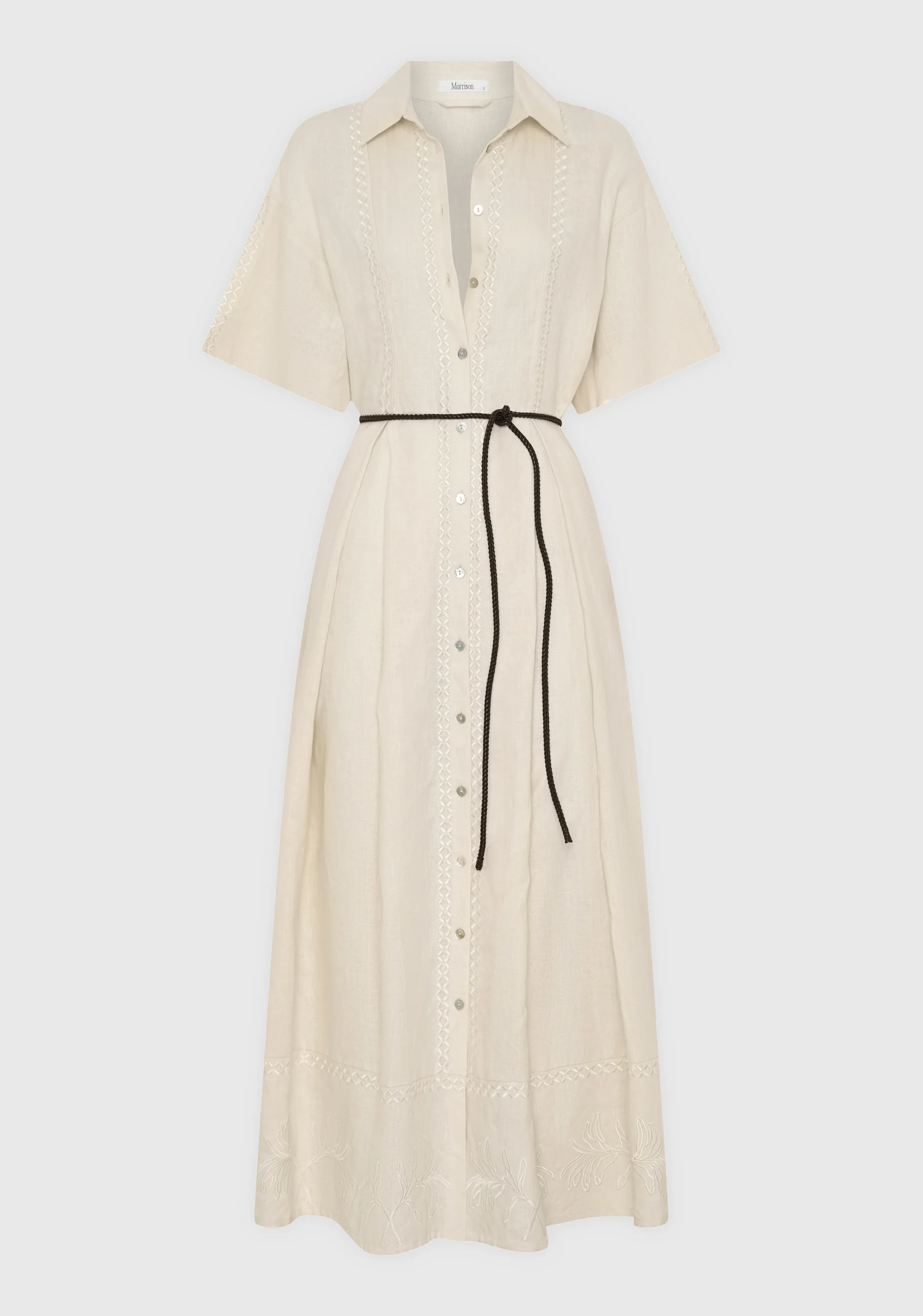 Maisey Linen Dress_Ecru - Image 6