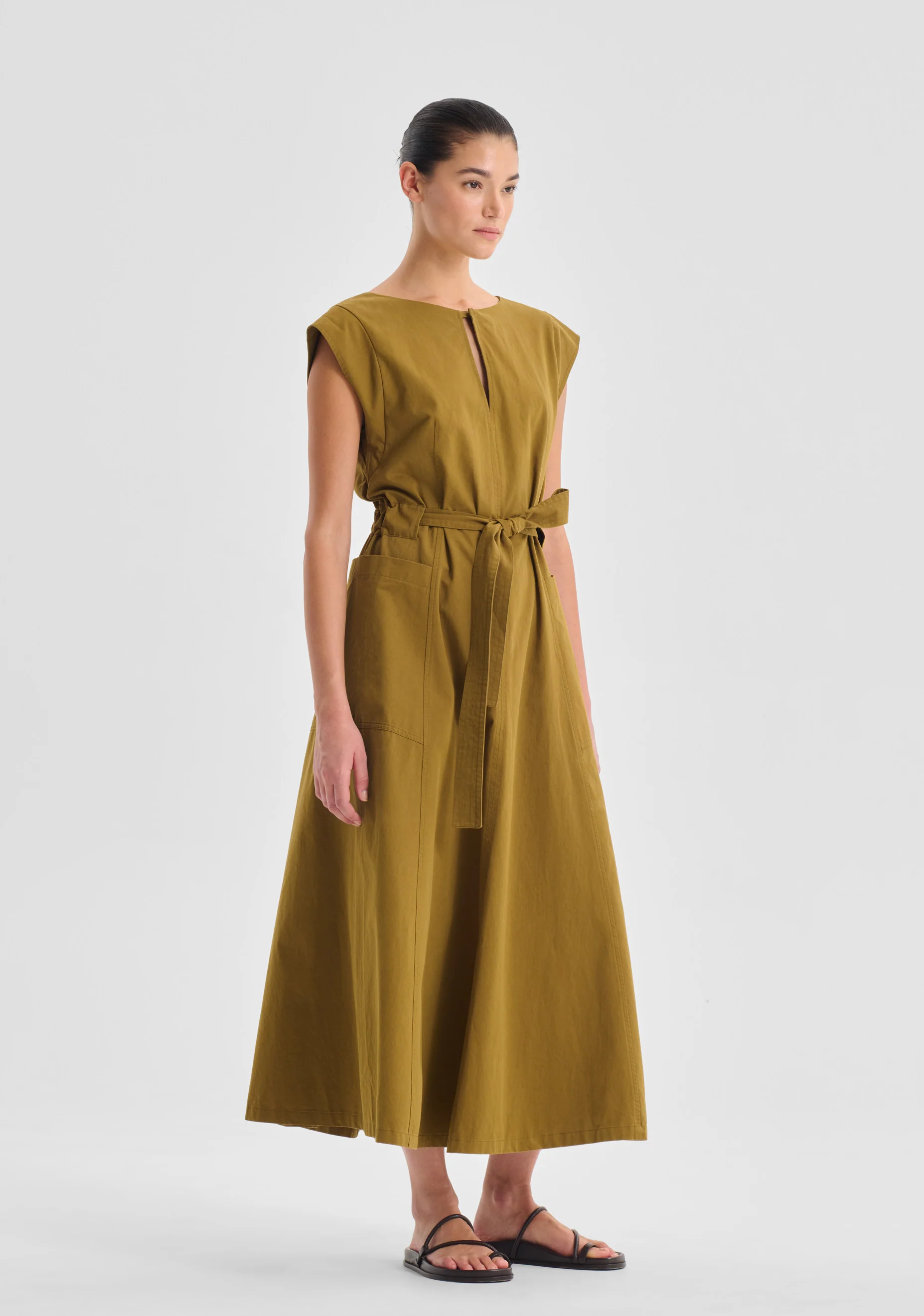 Marique Dress_Tobacco - Image 3