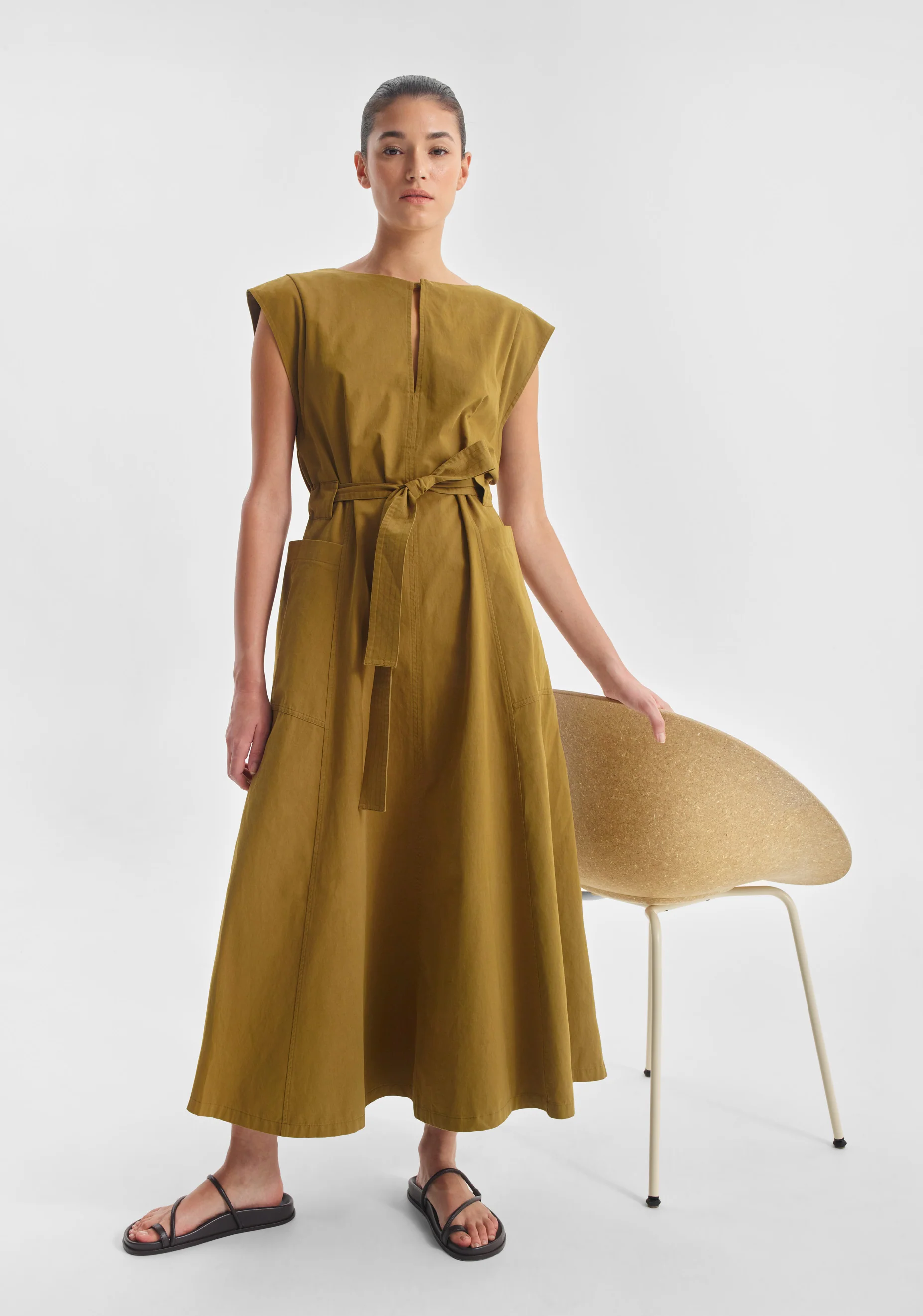 Marique Dress_Tobacco - Image 5