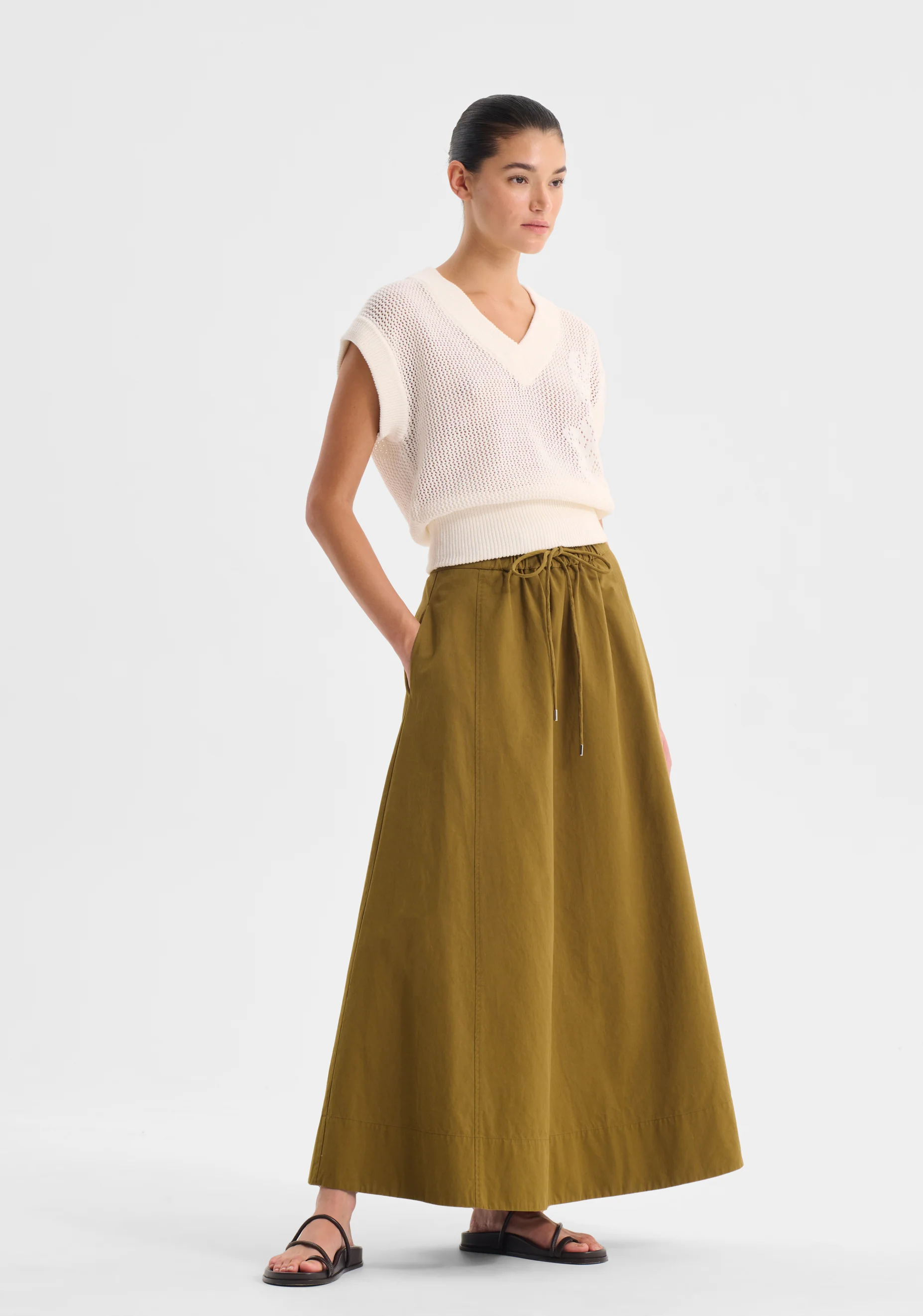 Marique Skirt_Tobacco - Image 3