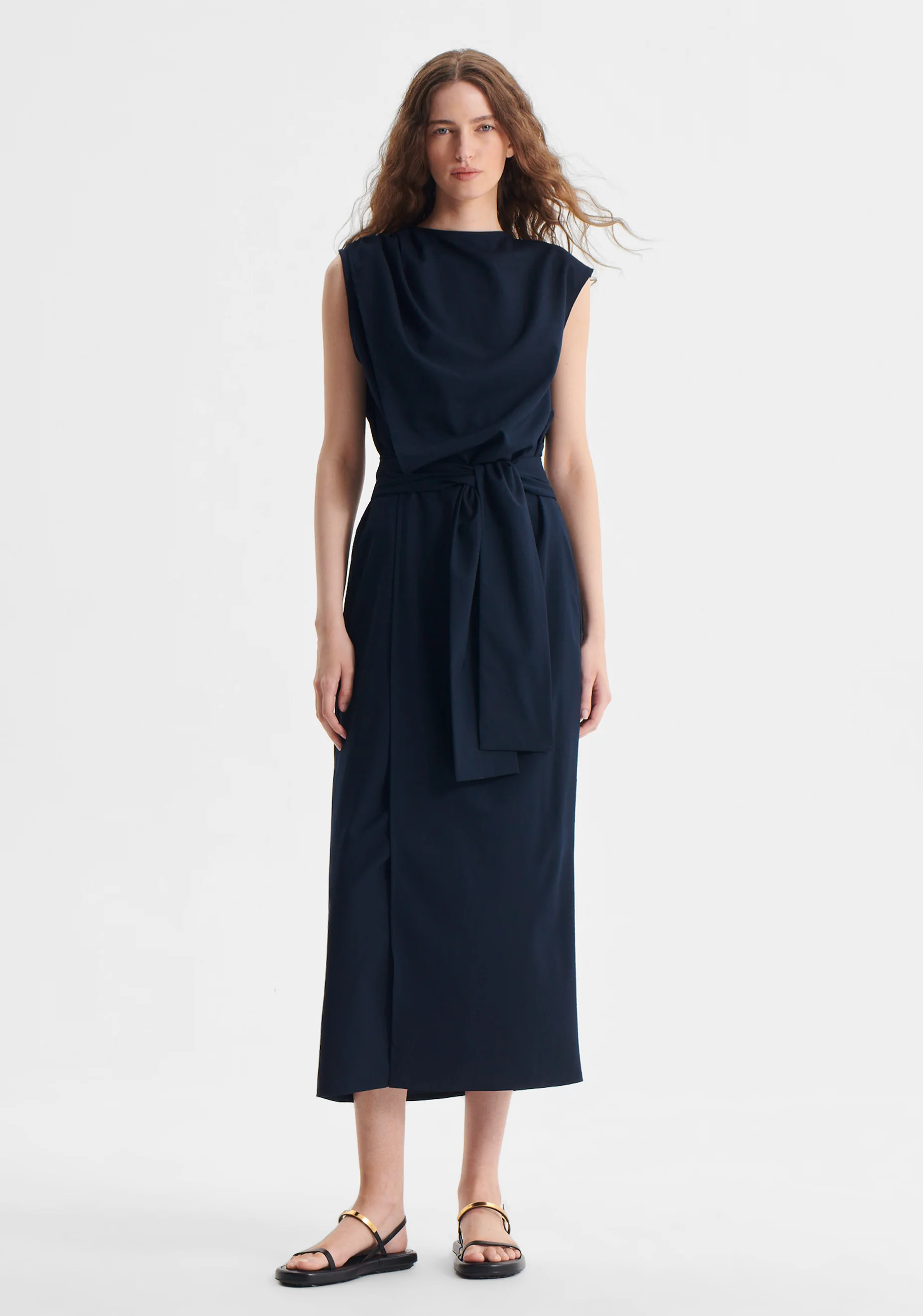 Mataya Dress_Navy - Image 3