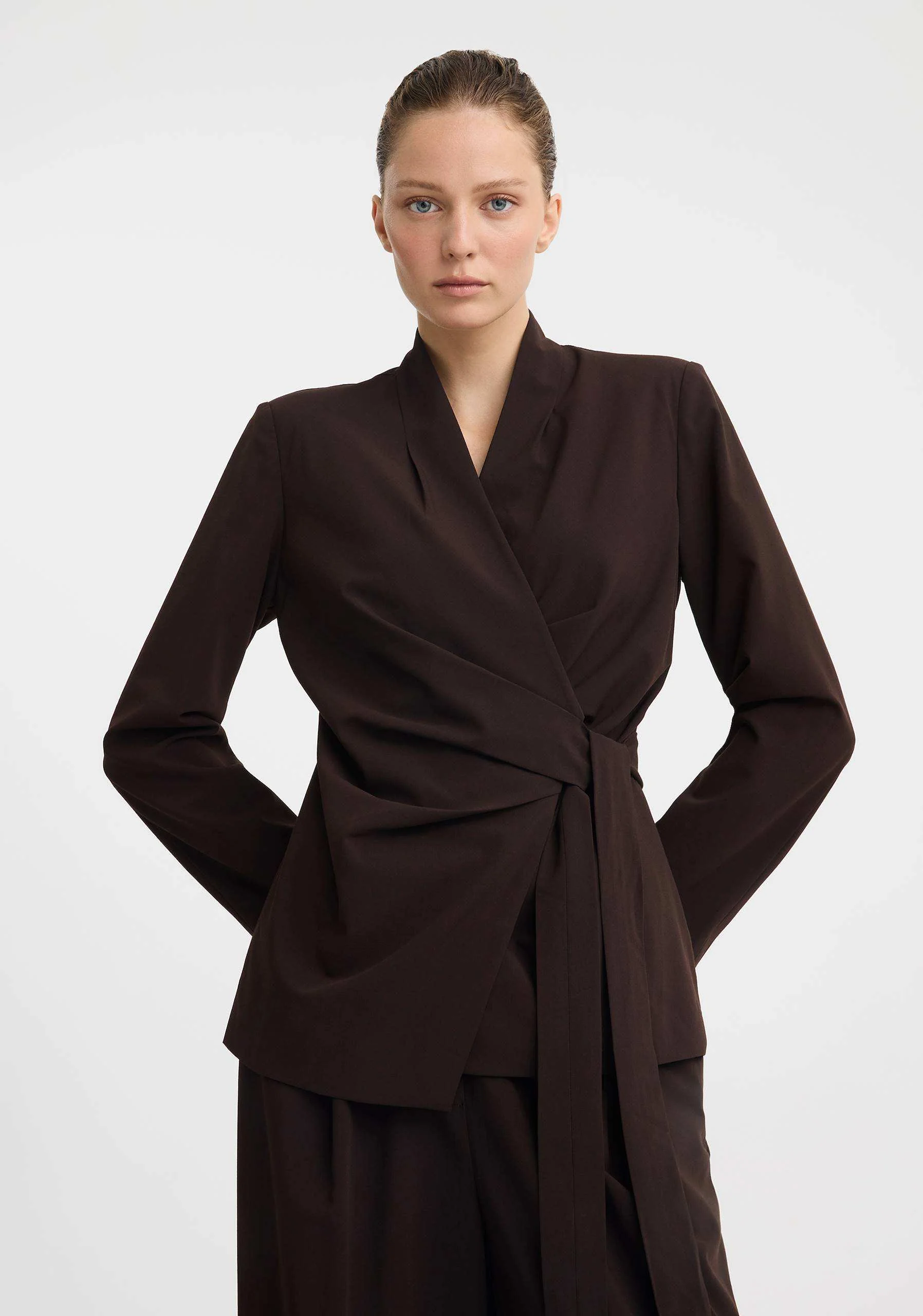 Miguel Blazer_Espresso - Image 3