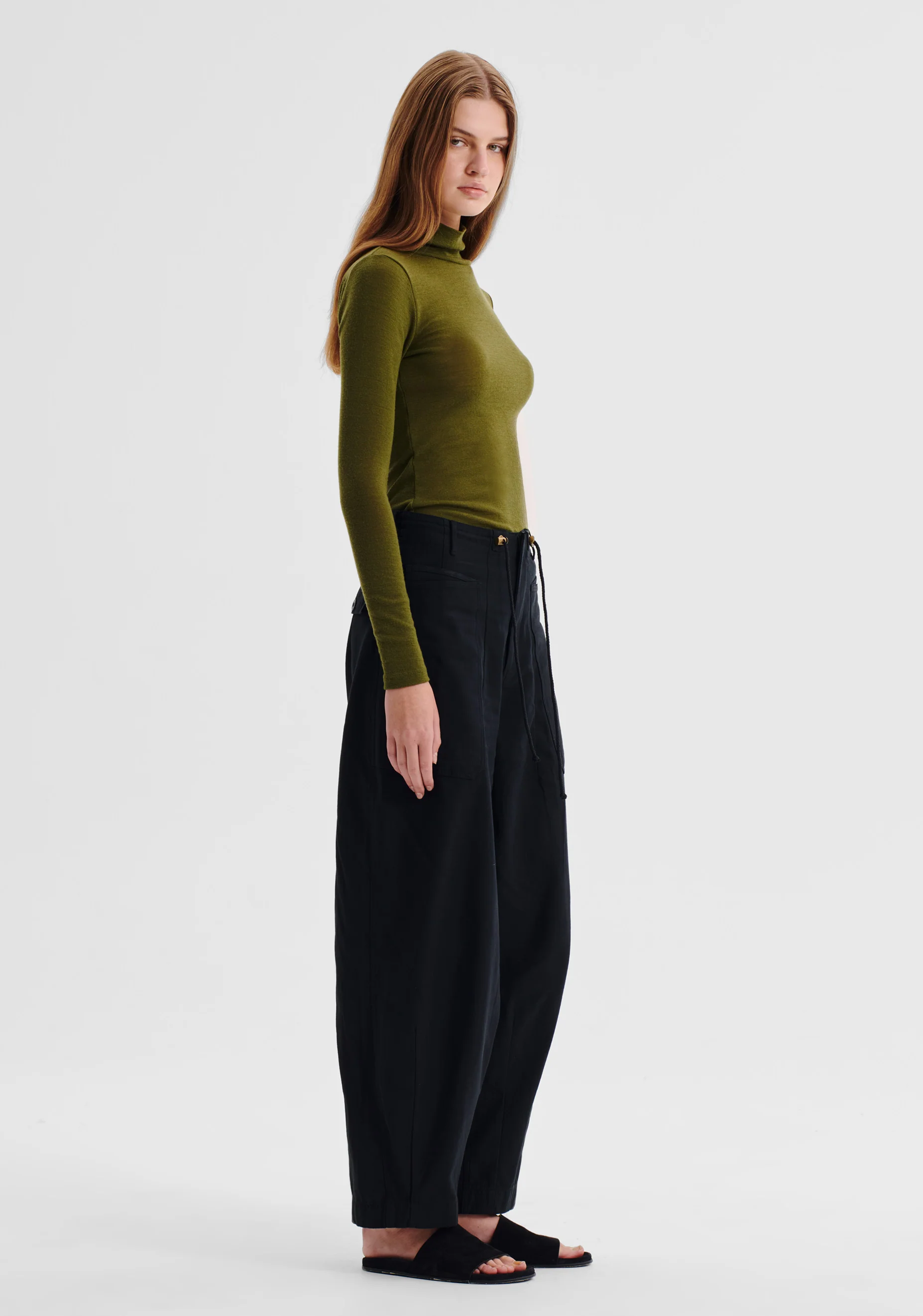Morri Merino High Neck_Avocado - Image 5