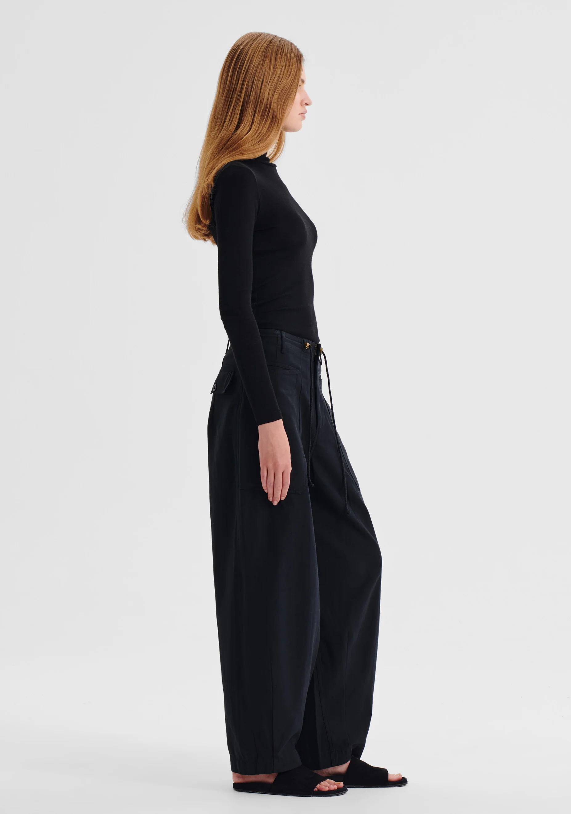 Morri Merino High Neck_Black - Image 3