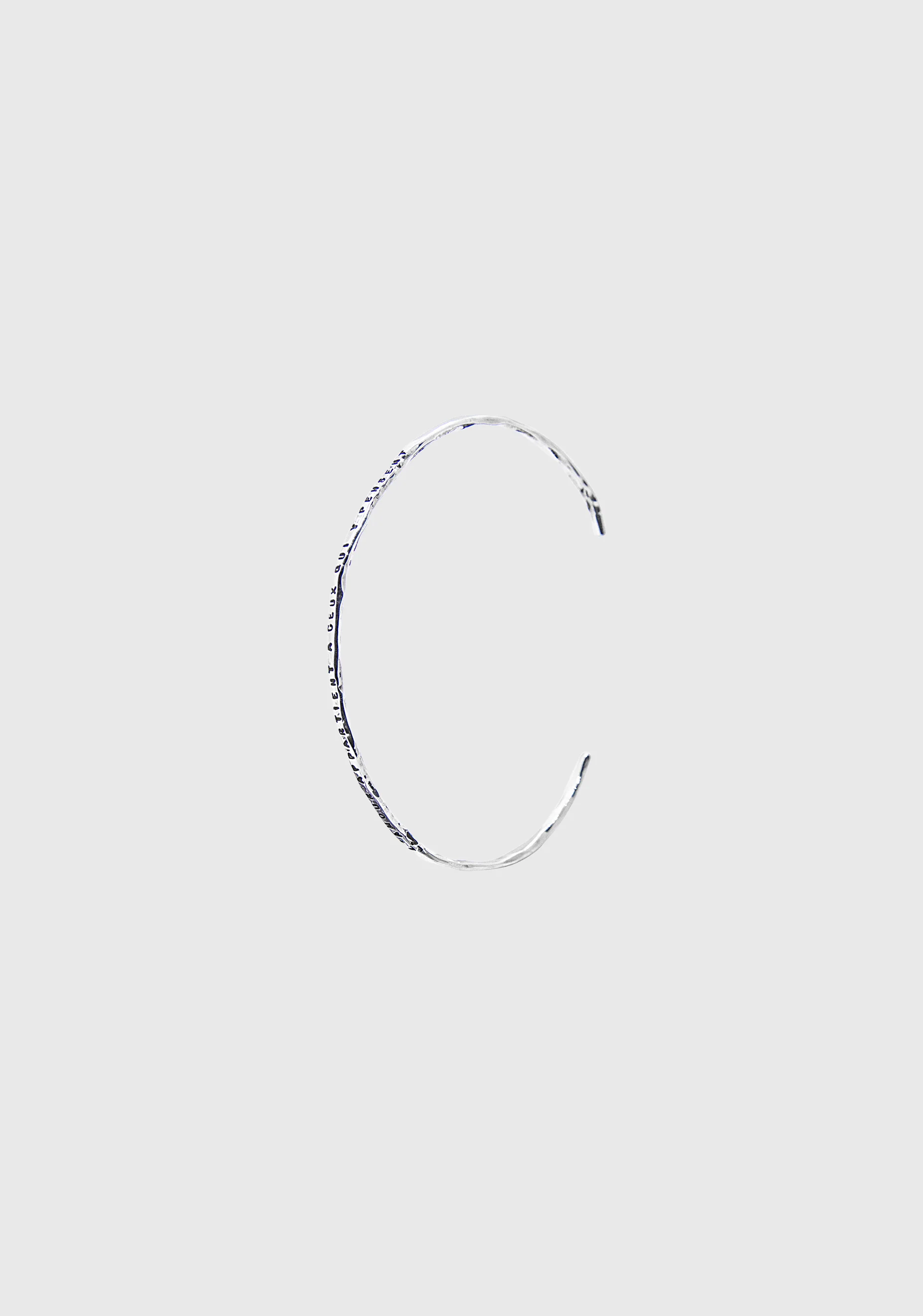 Pensee Ouvert Bracelet_Silver - Image 4