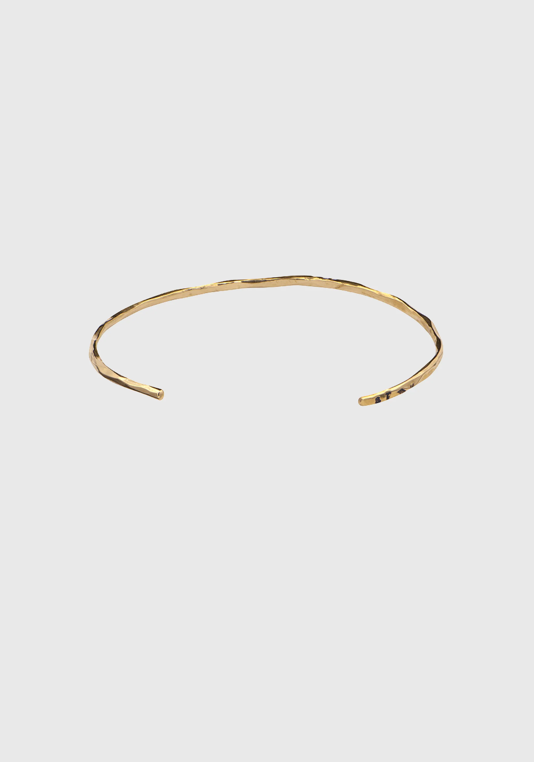 Pensee Ouvert Vermeil Bracelet_Gold - Image 2