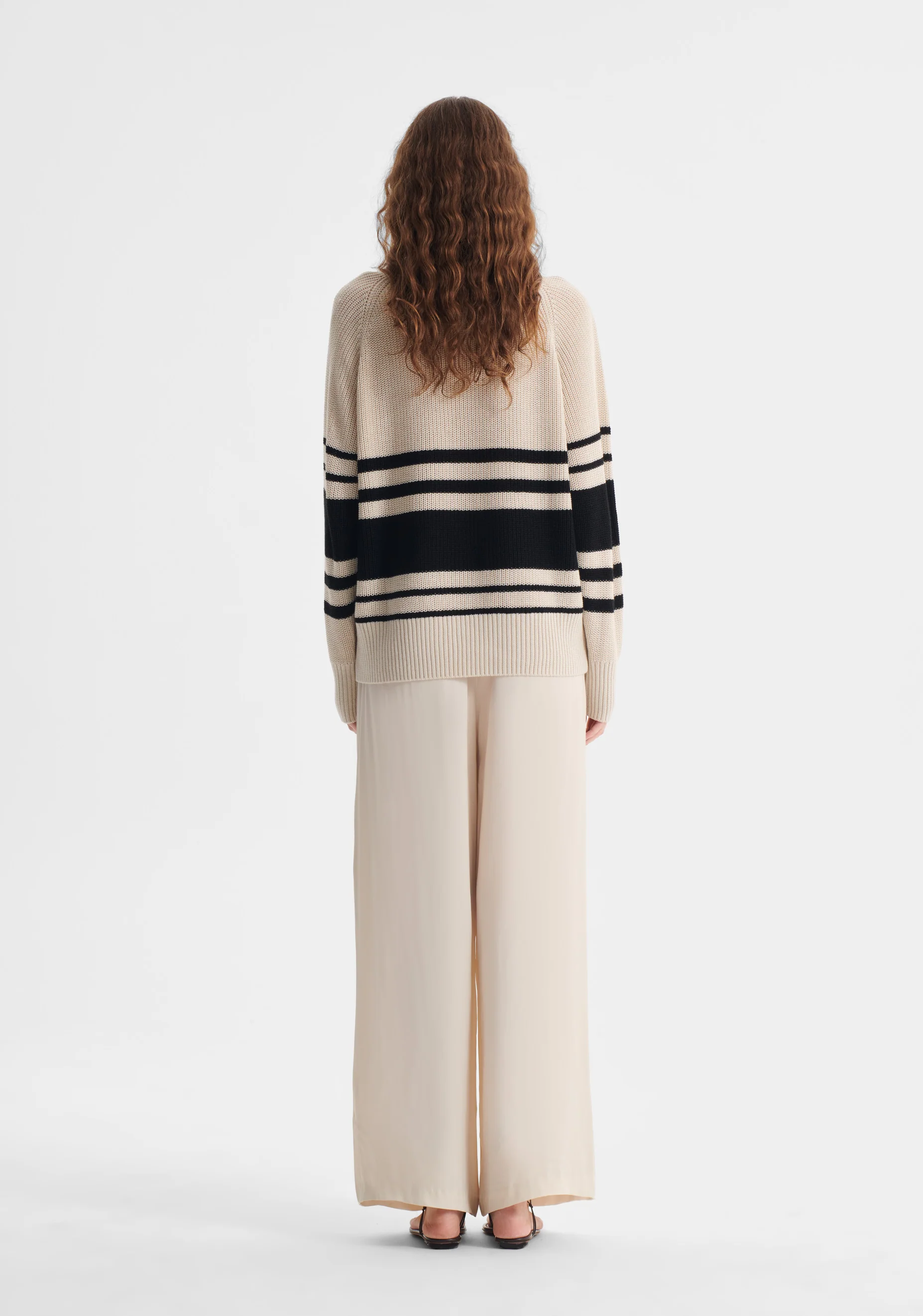 Regatta Knit Pullover_Black/Ecru - Image 6