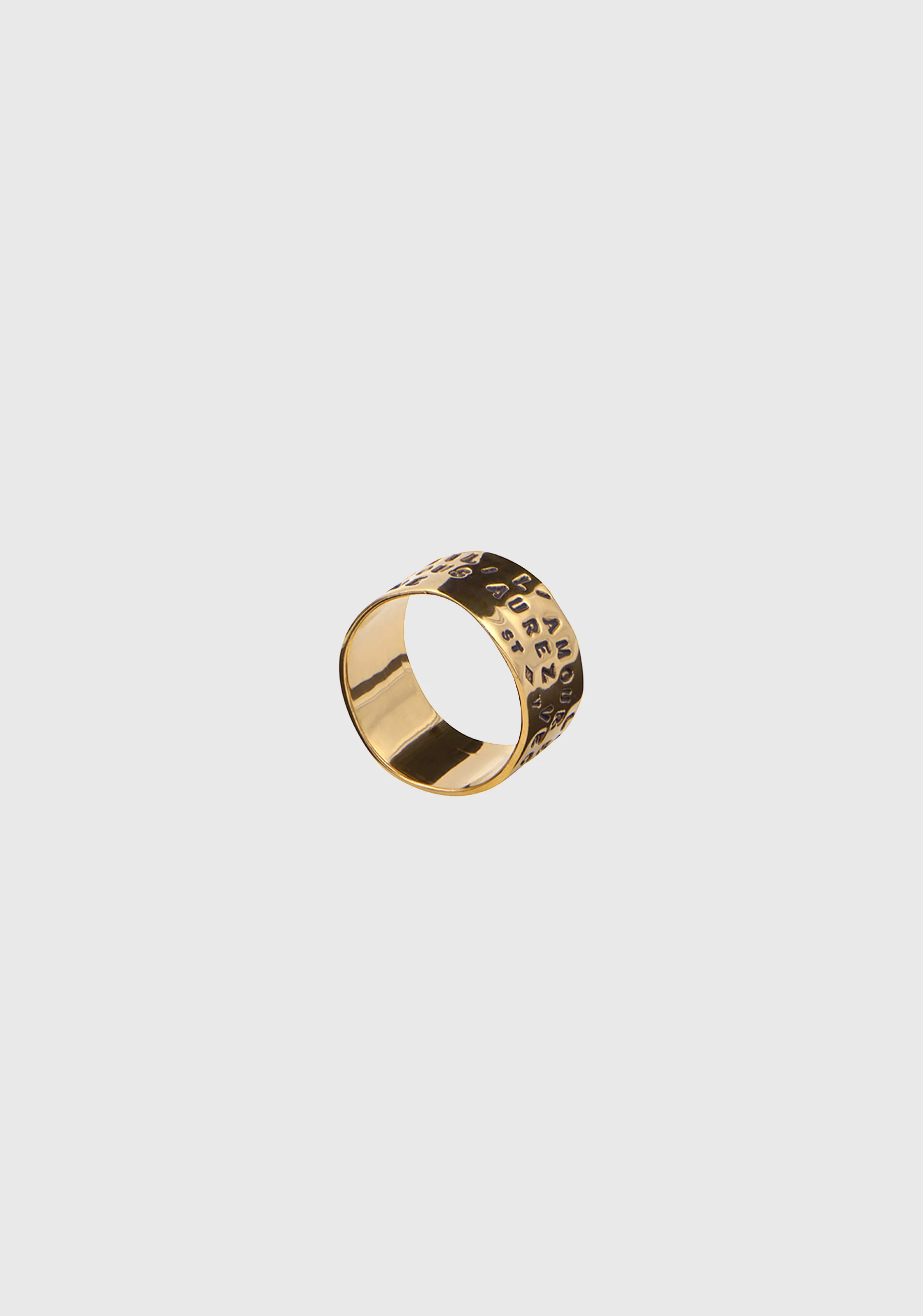 Reve Wide Ring_Gold - Image 4