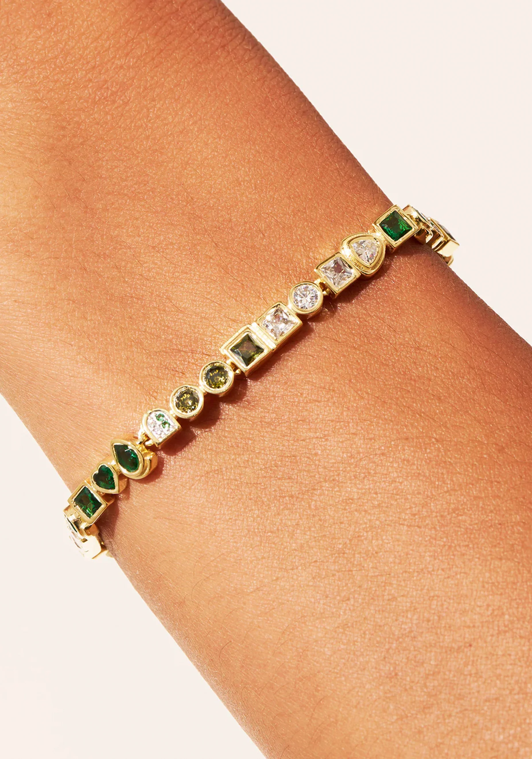 River Bracelet Green_Onyx - Image 2