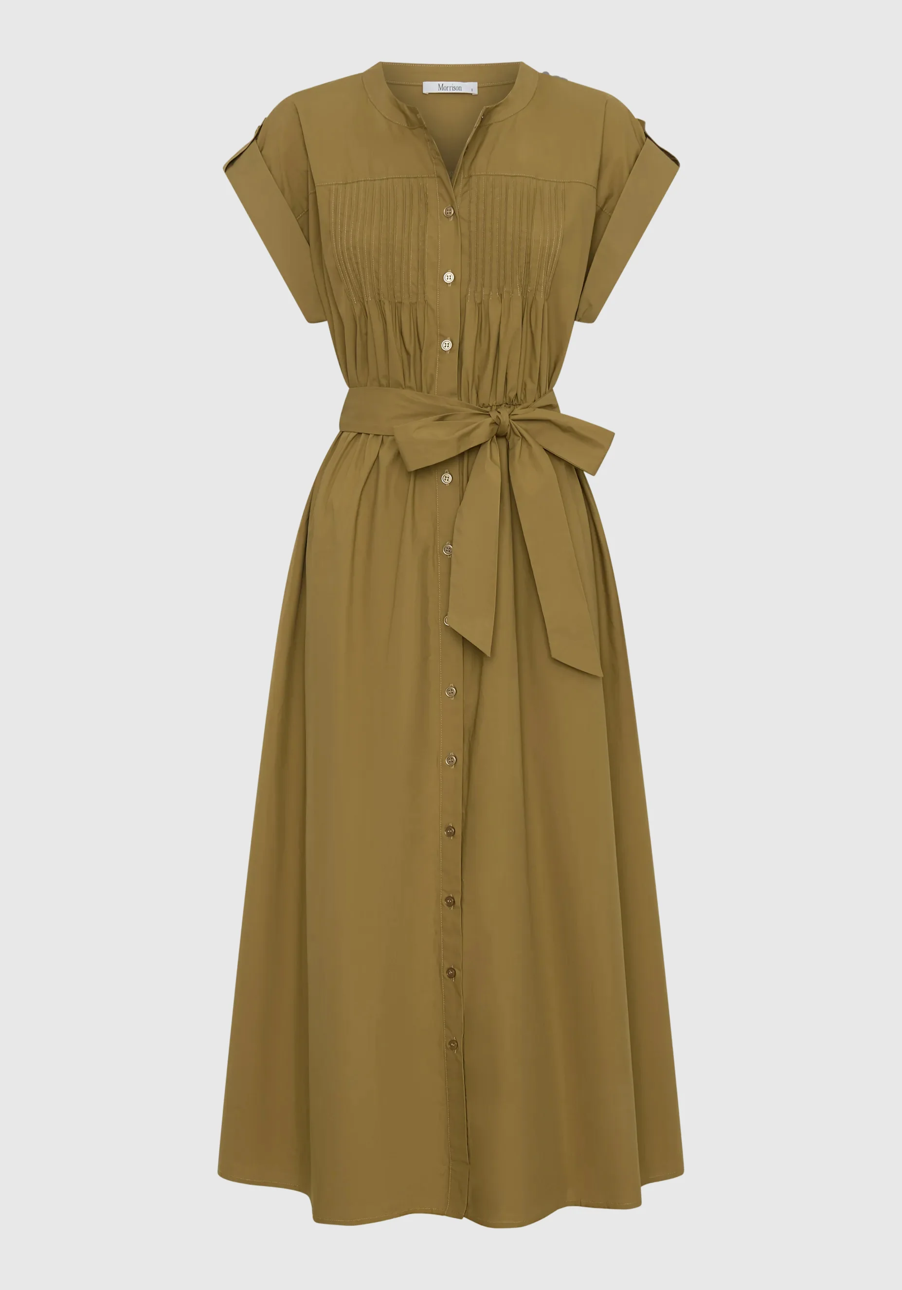 Romy Shirt Dress_Army - Image 6