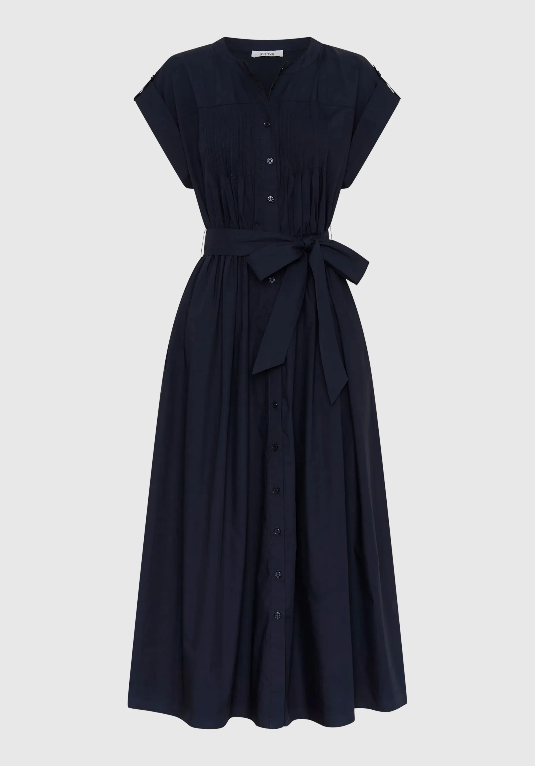 Romy Shirt Dress_Navy - Image 6