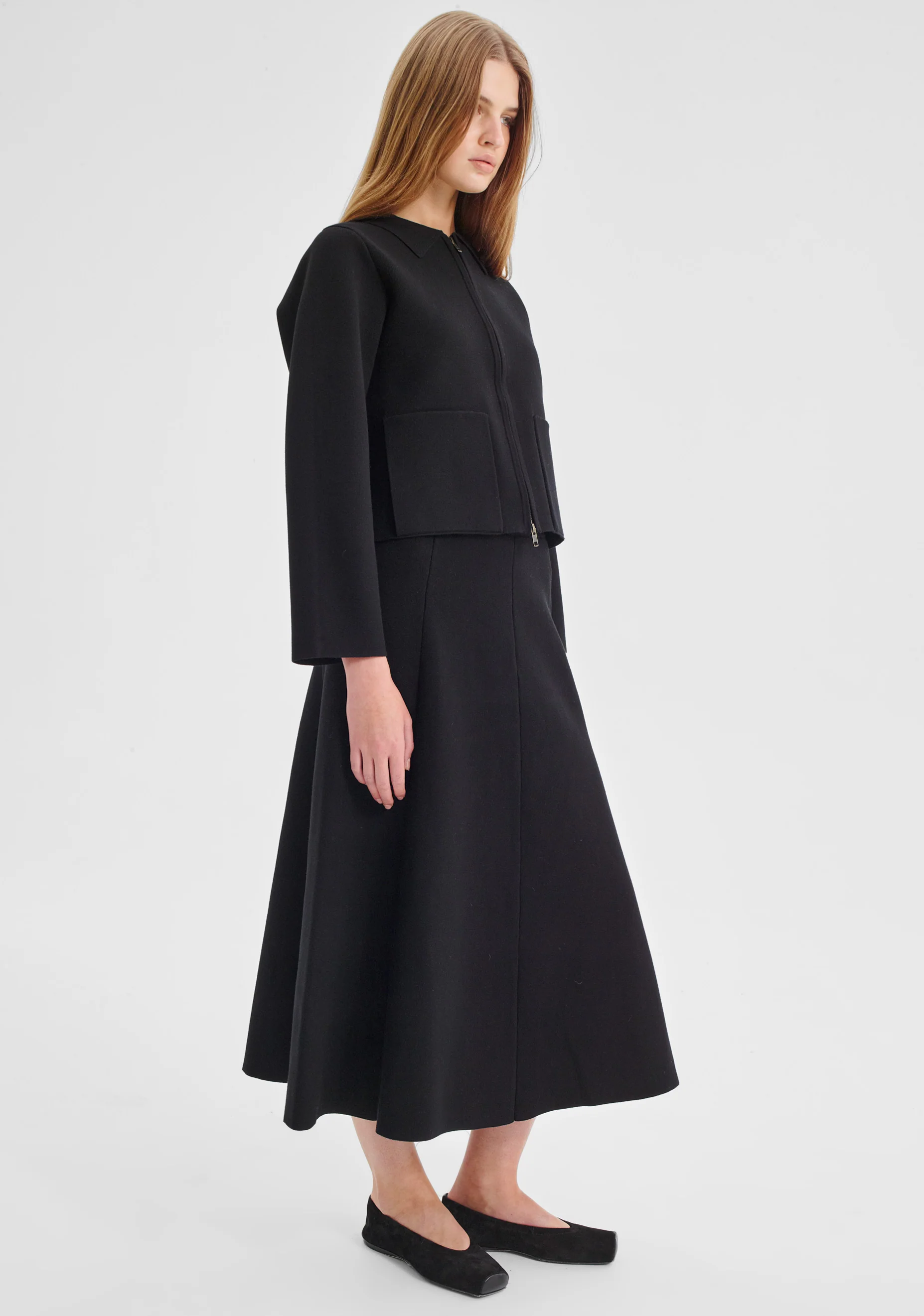 Ronan Knit Skirt_Black - Image 3