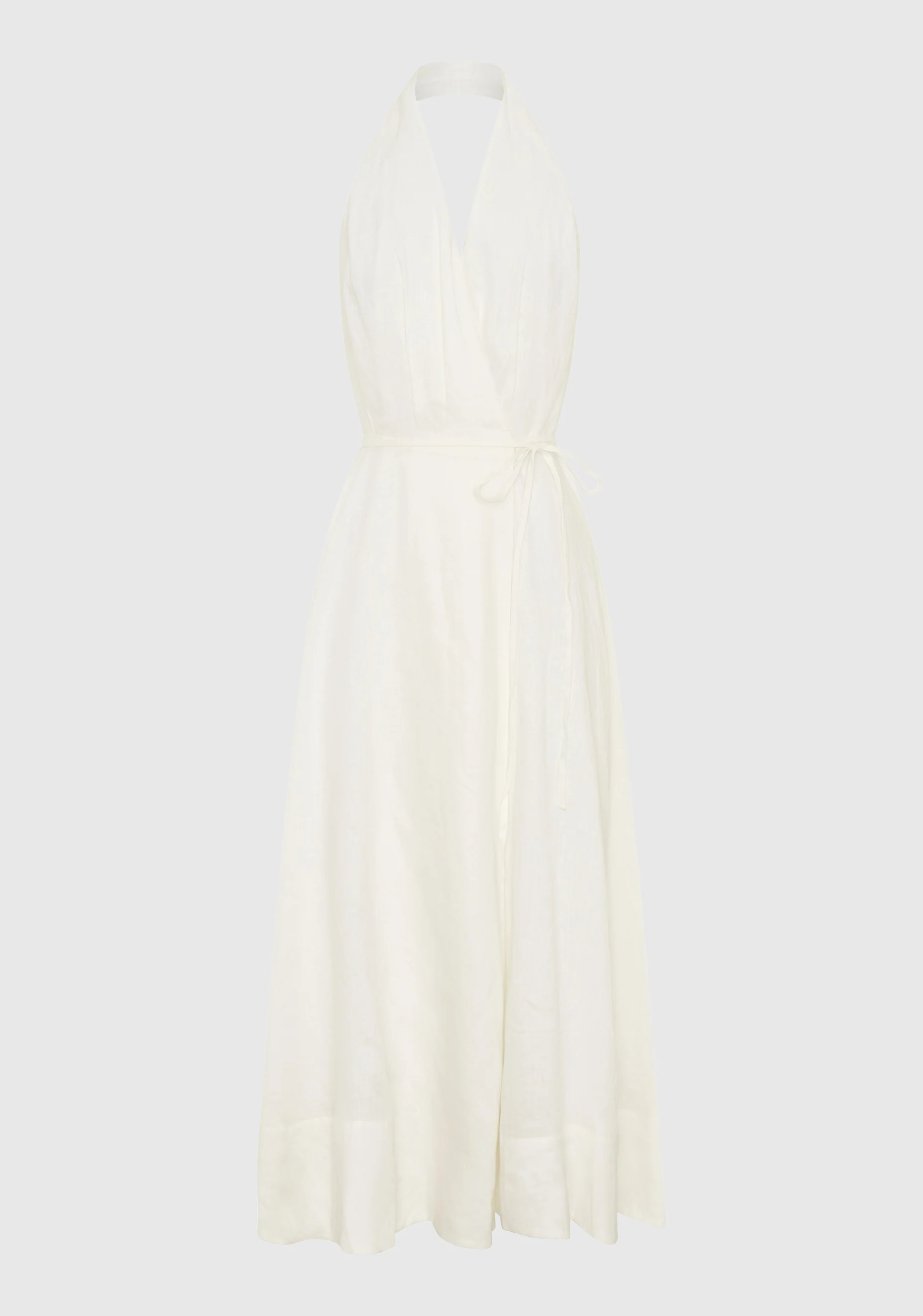 Ronni Linen Halter_White - Image 6