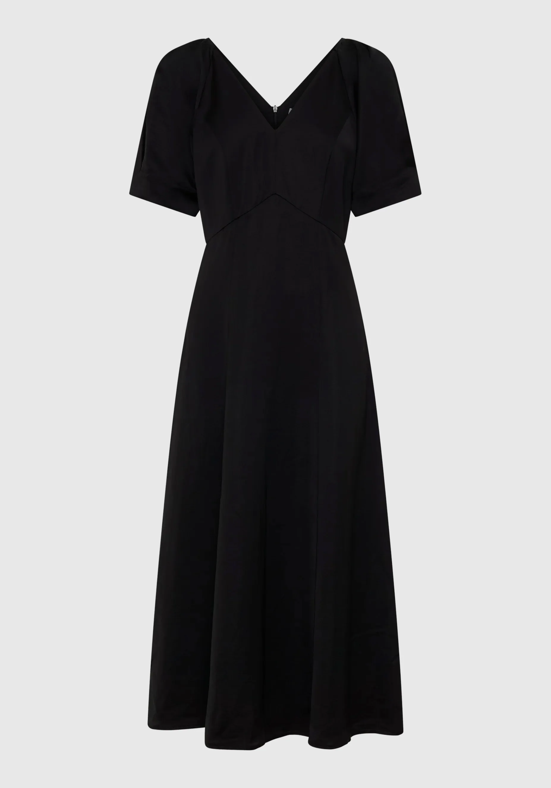 Sienna Midi Dress_Black - Image 7