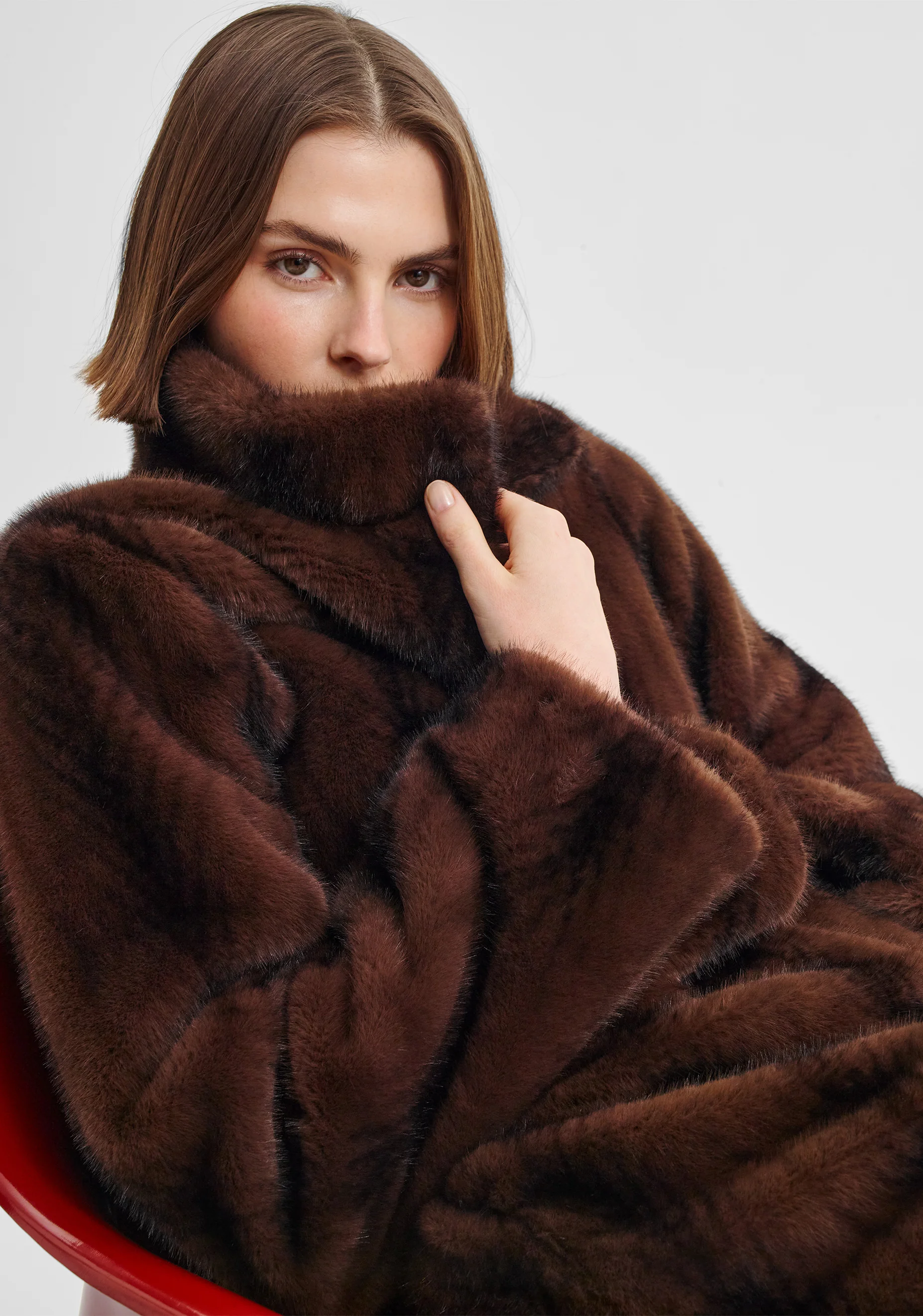 Stevie Fur Coat_Espresso - Image 7
