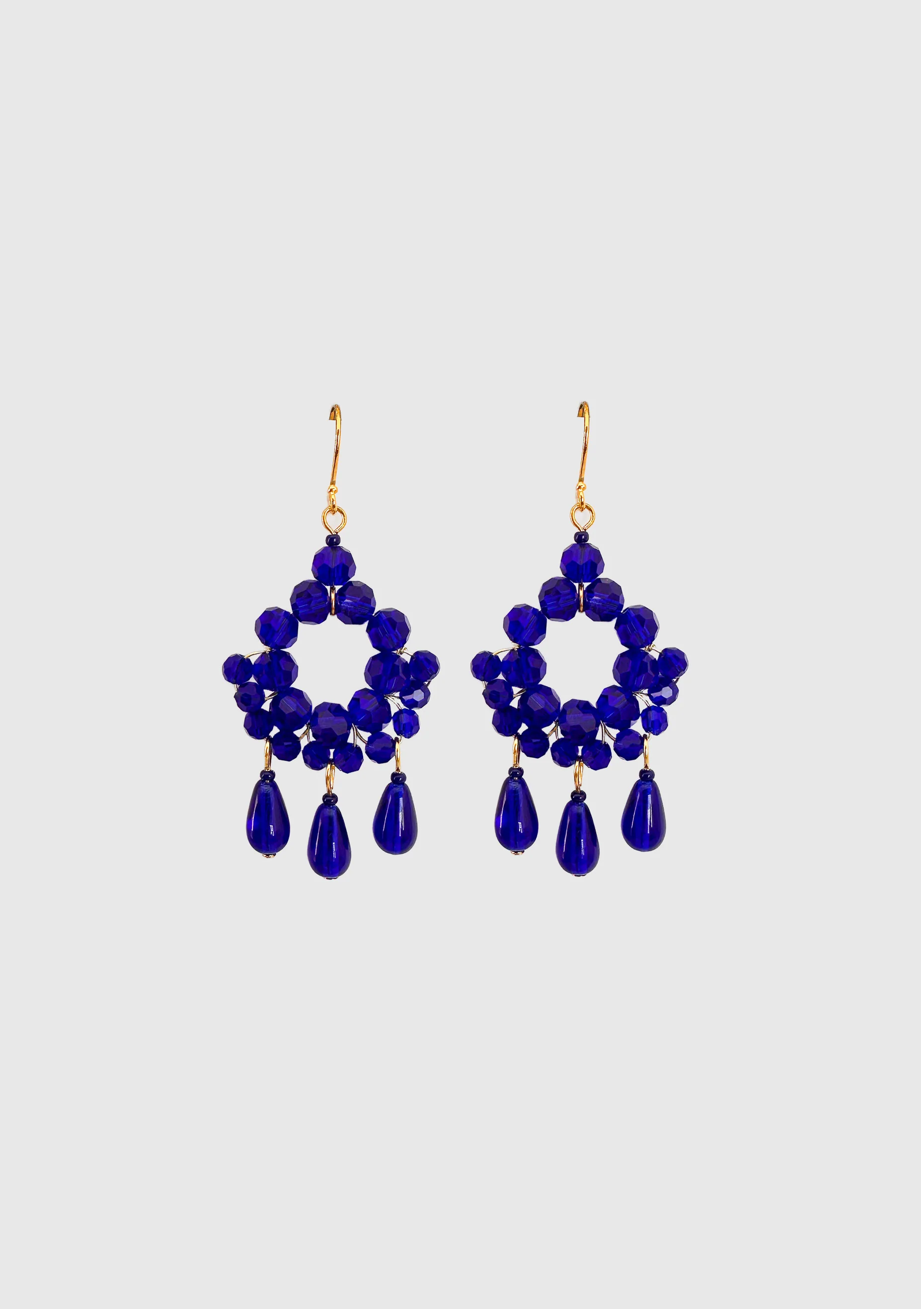 Sturt Earrings_Cobalt