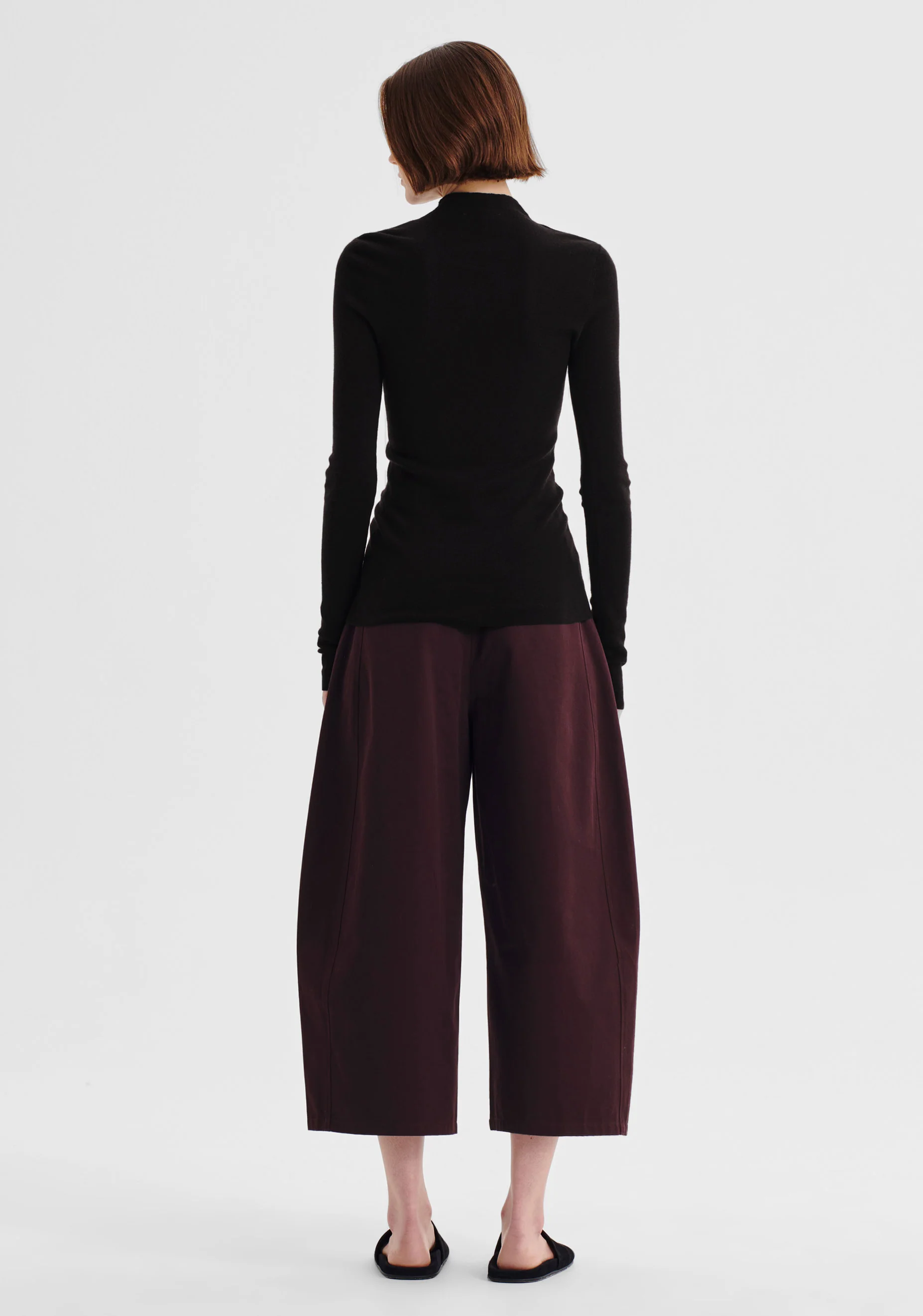 Talia L/S Merino Knit Top_Black - Image 5