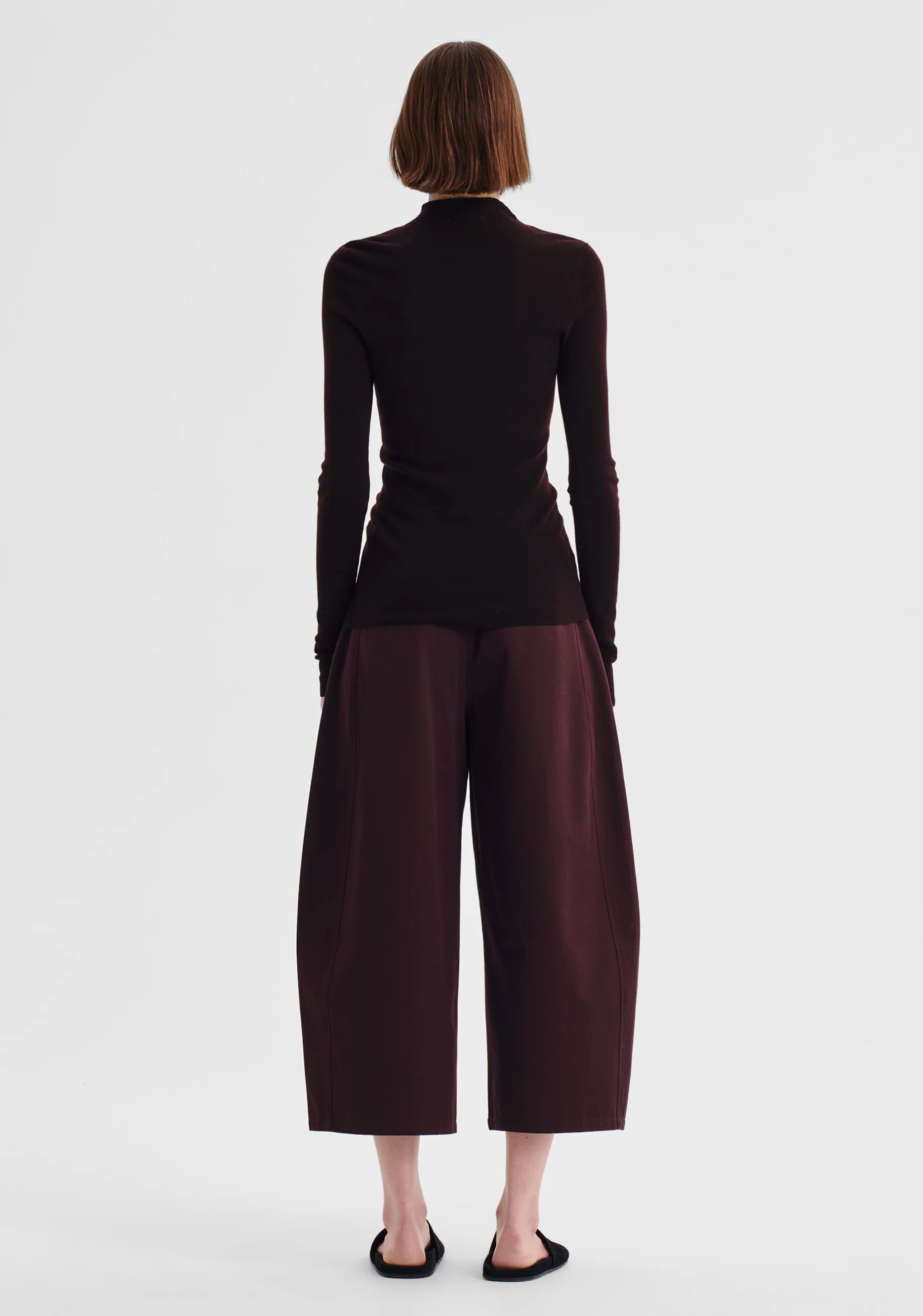 Talia L/S Merino Knit Top_Espresso - Image 5