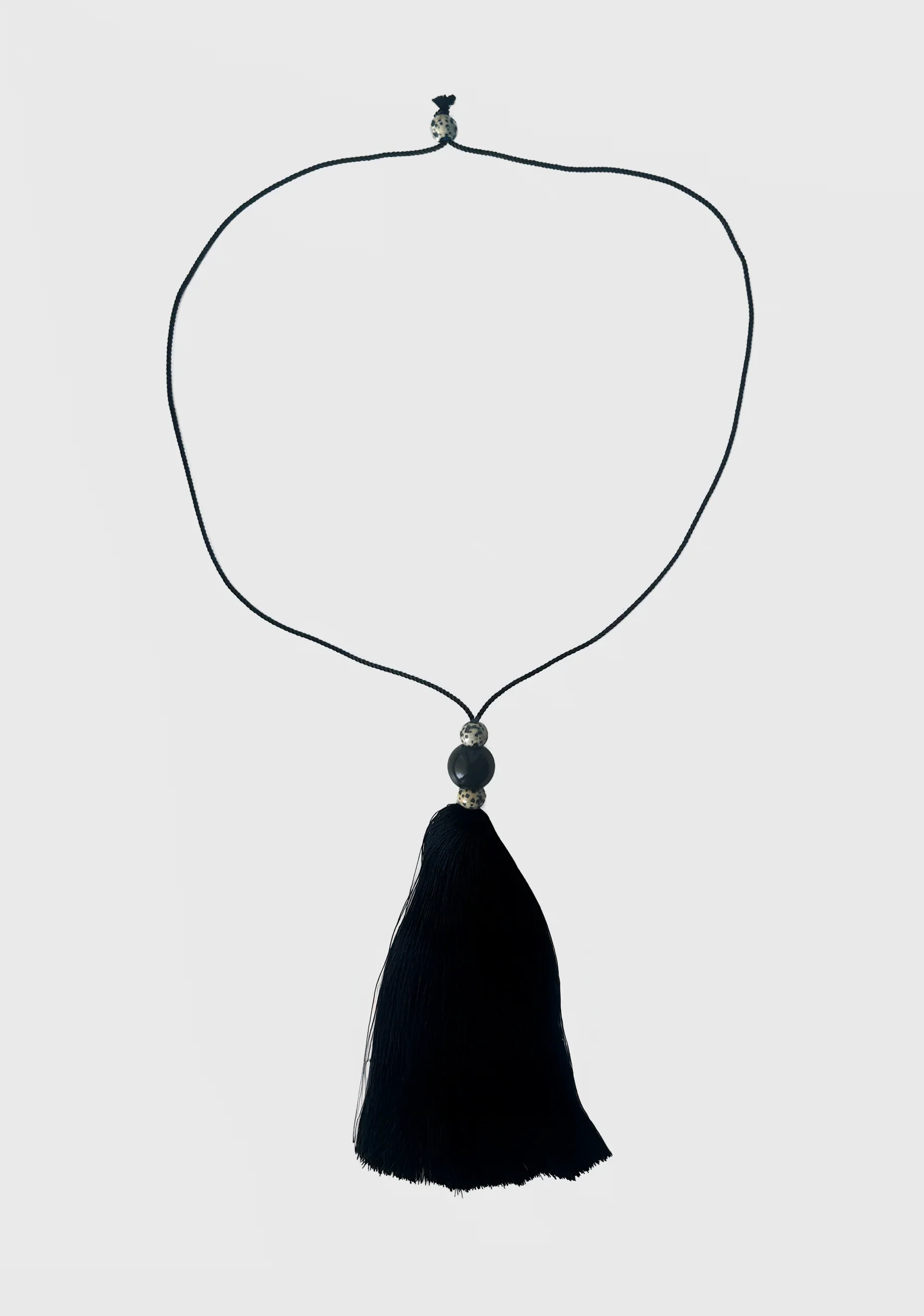 Tassel Necklace_Dalmation - Image 2